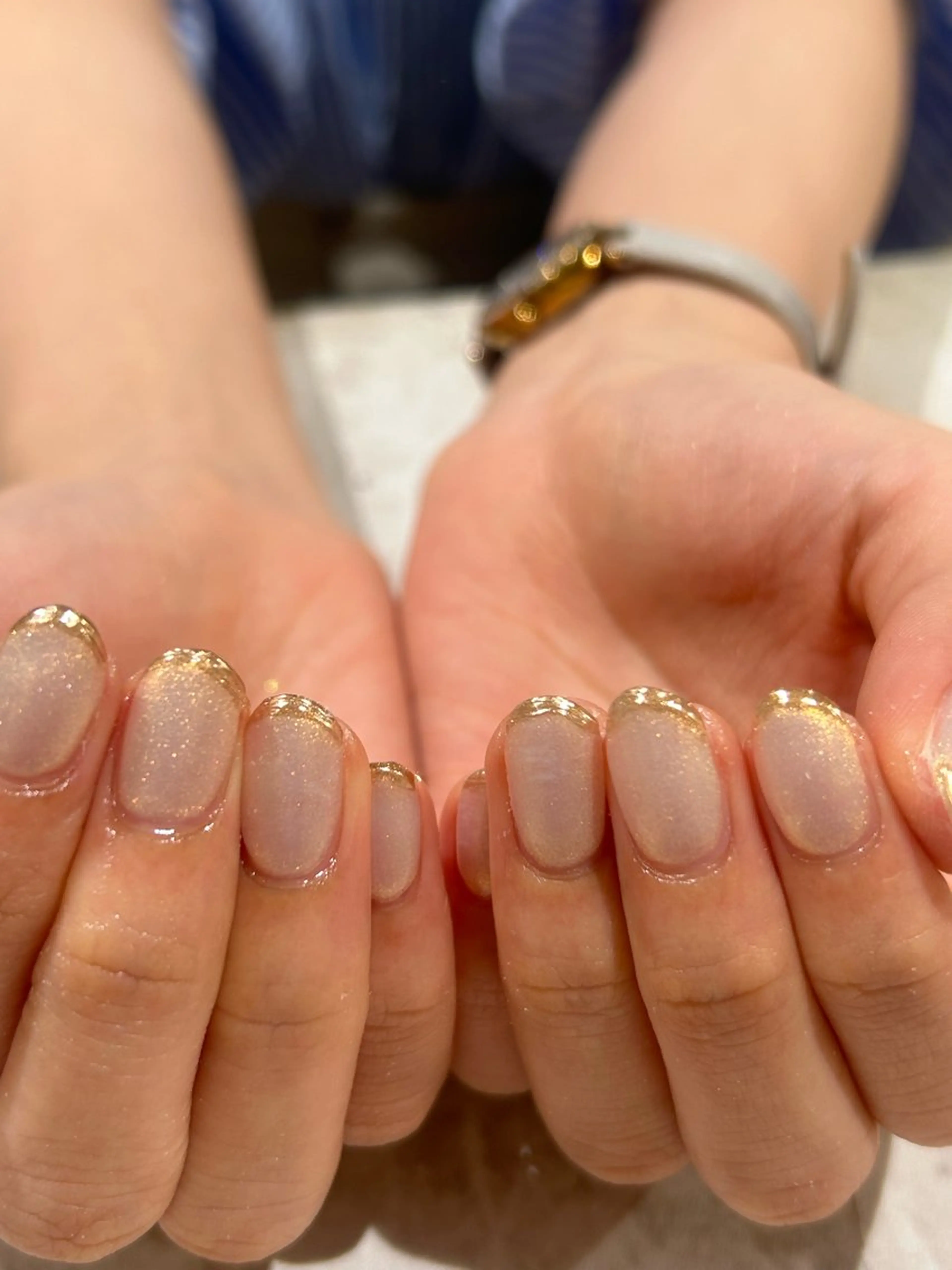 ネイル ミラーネイル Nanami 🌛のネイルデザイン