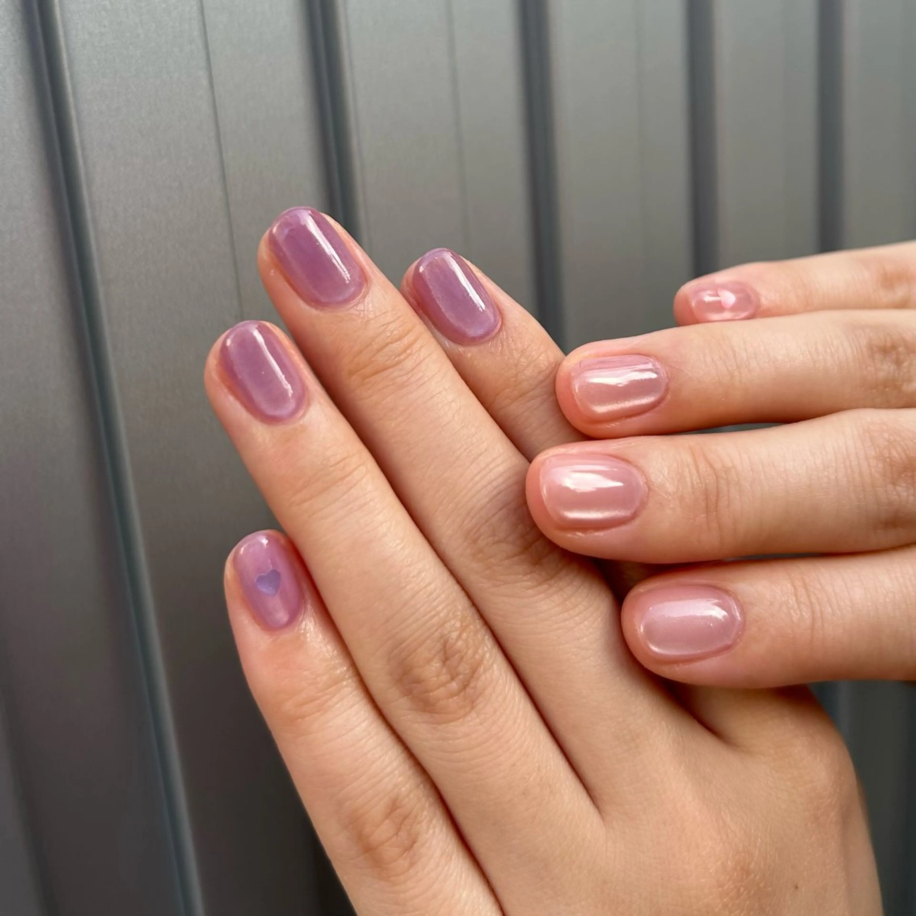 ネイル ワンカラーネイル Yumi 広尾→銀座のネイルデザイン