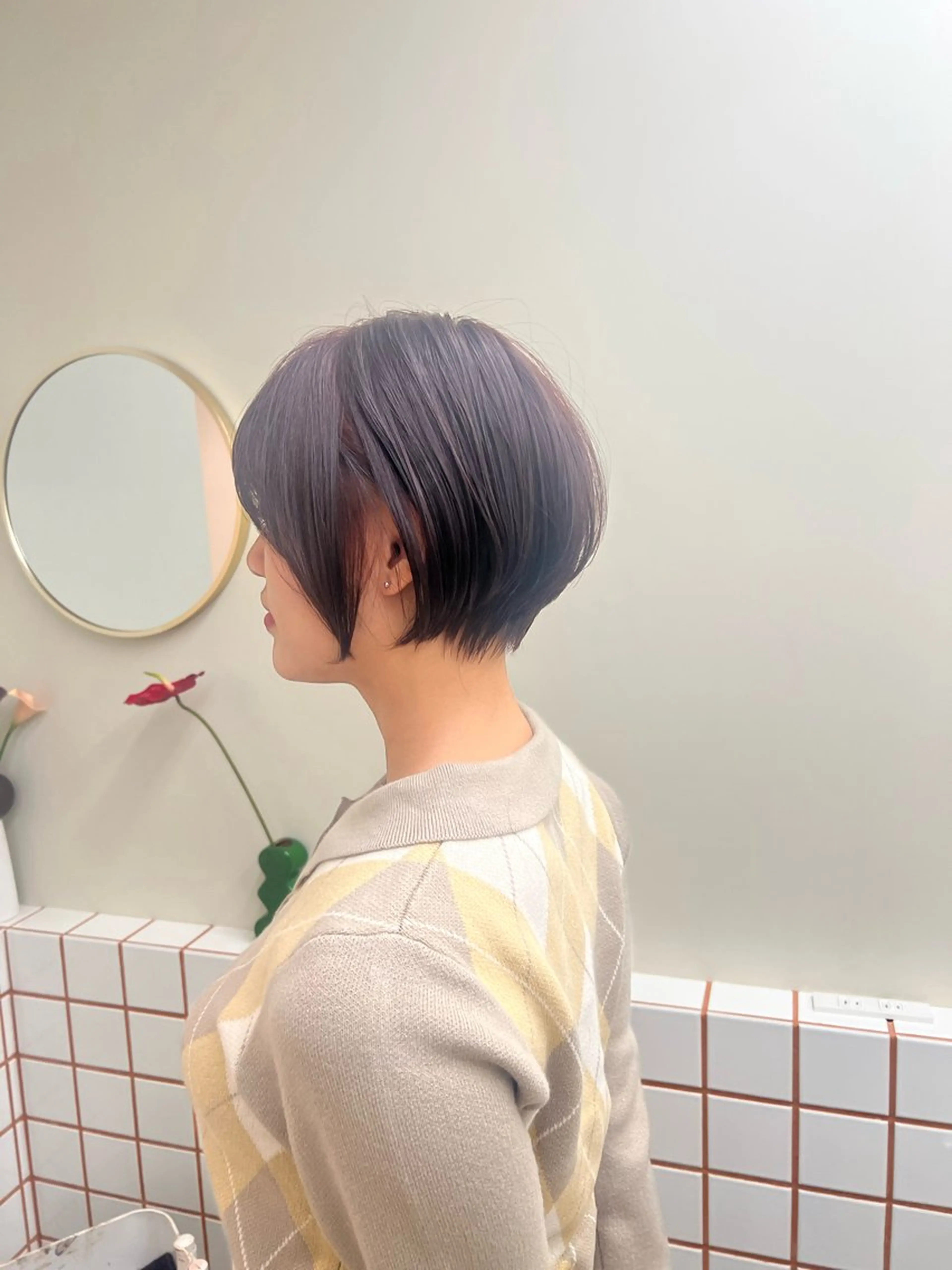 ショート フジムラ ヒロタカのヘアスタイル