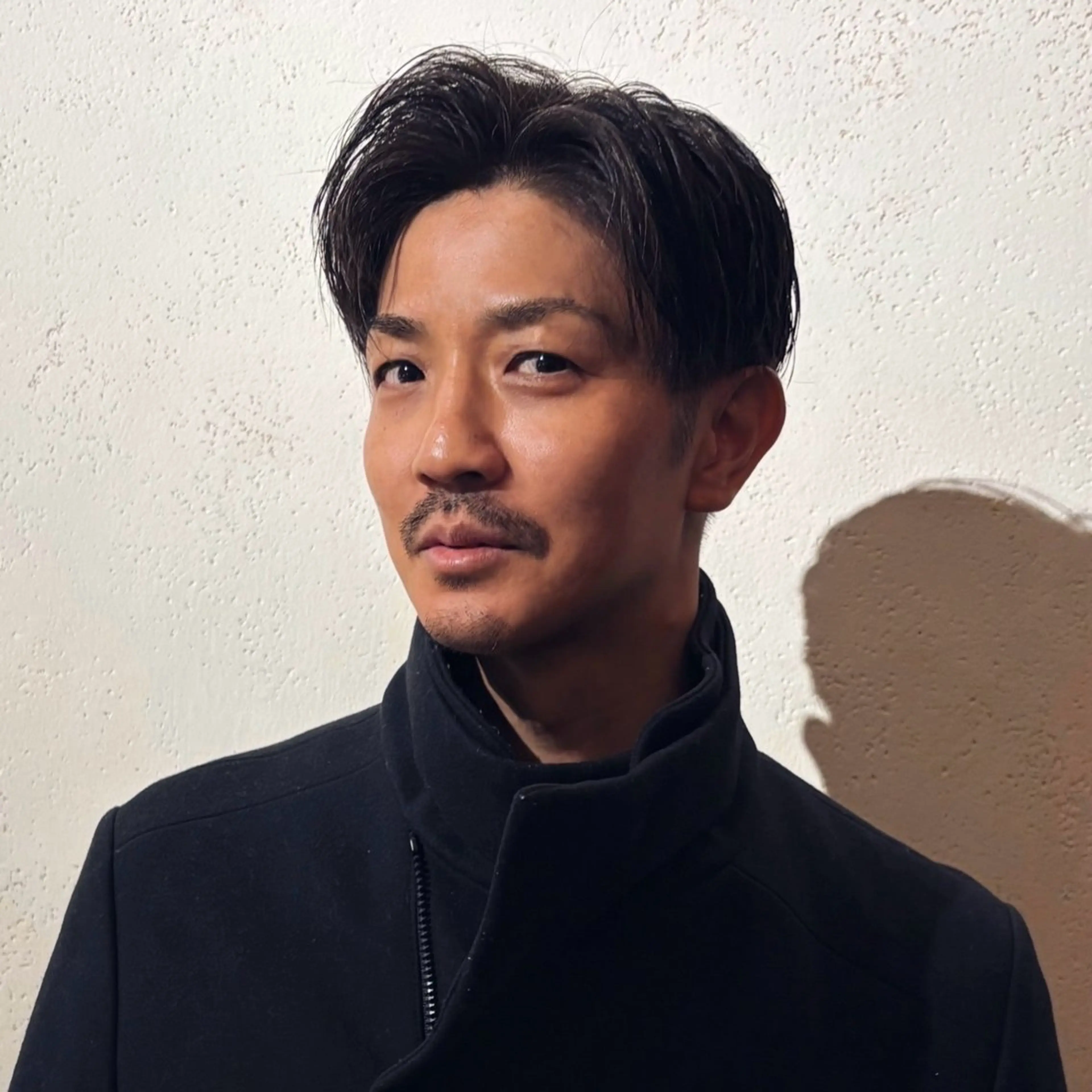 ショート メンズ ビジネス センターパート カット メンズ特化美容師 サノヤマトのヘアスタイル