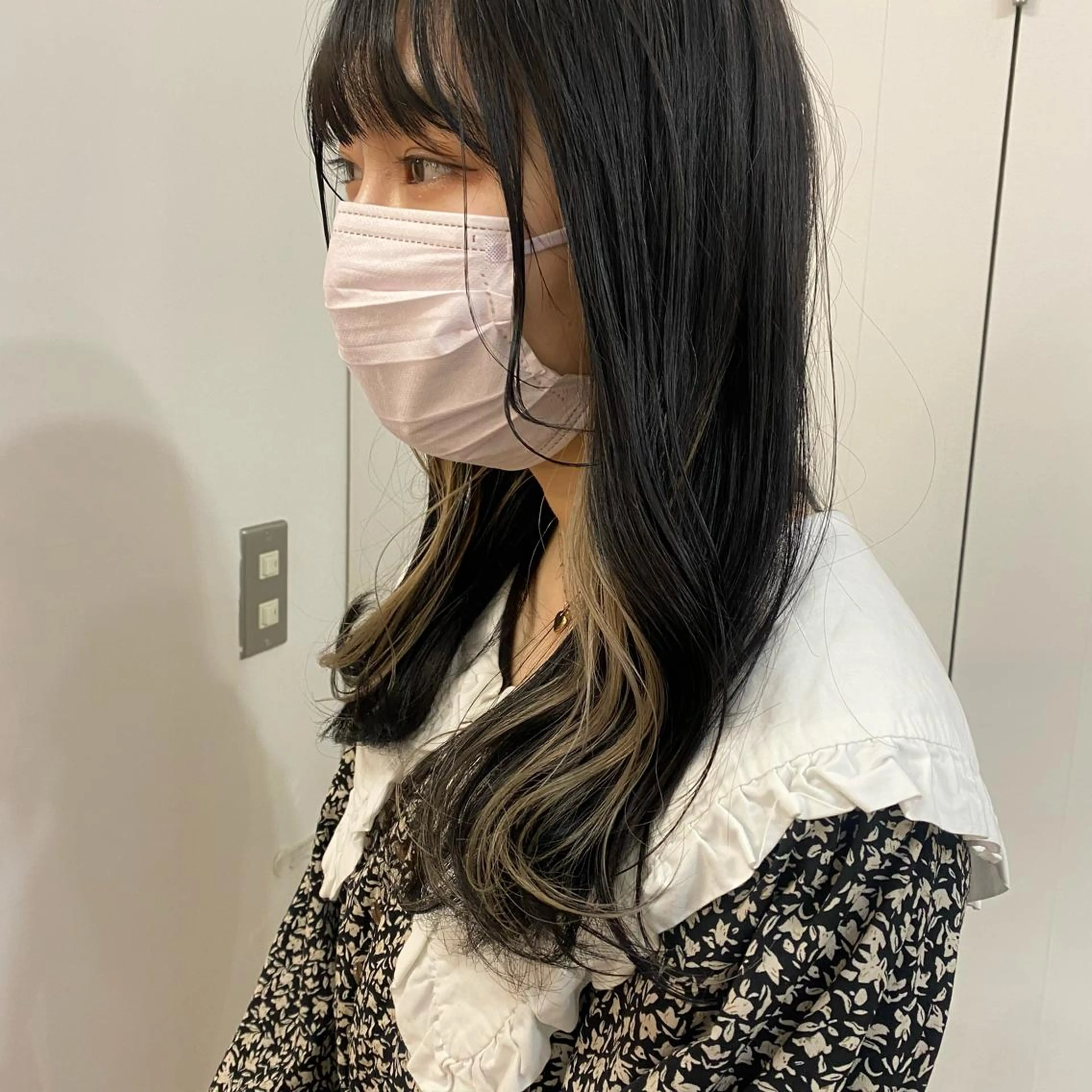 セミロング カラー 🪭risa 暖色/レイヤー🪭のヘアスタイル