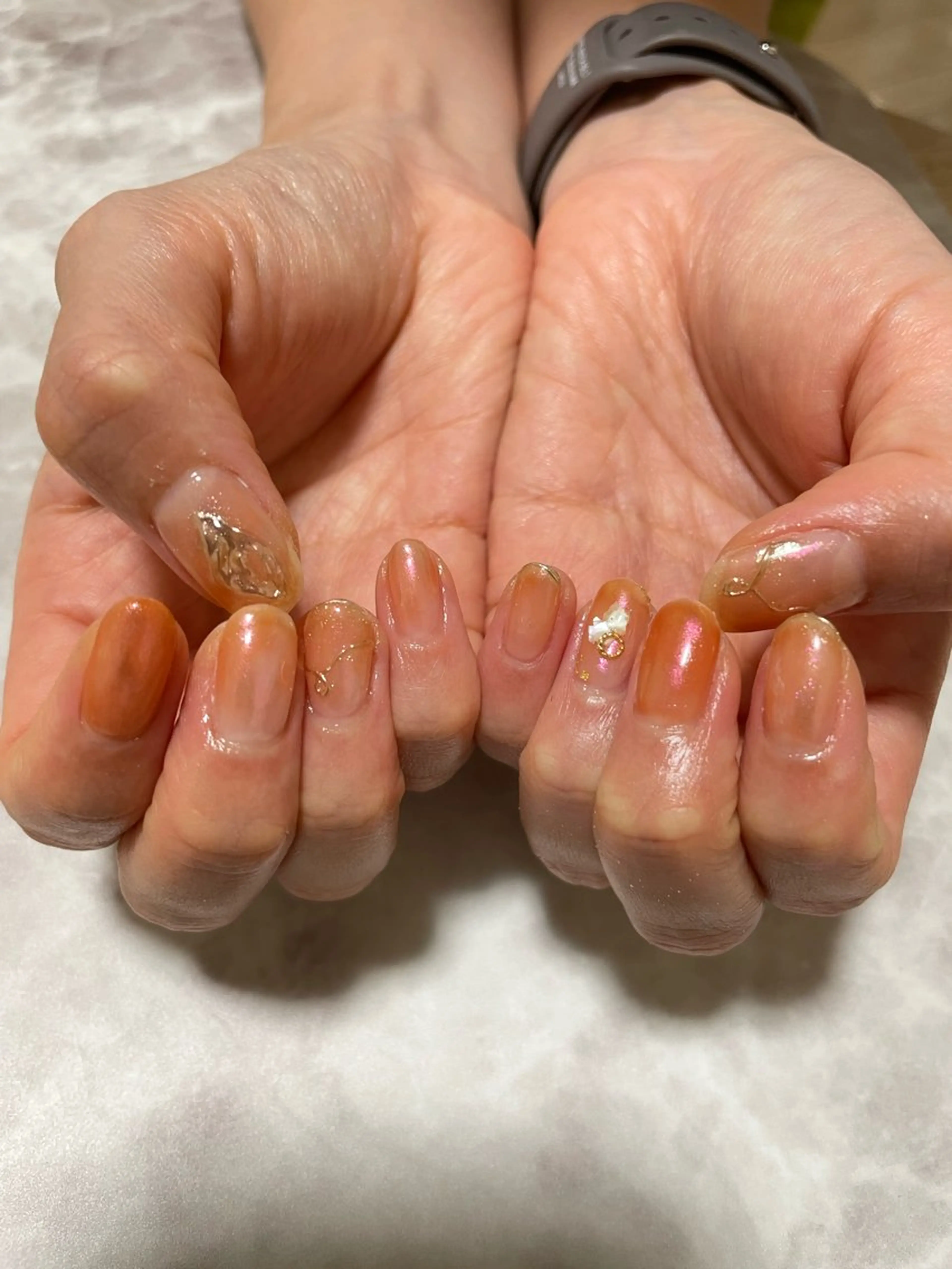 ネイル ニュアンスネイル Liora所属・nail mnのネイルデザイン