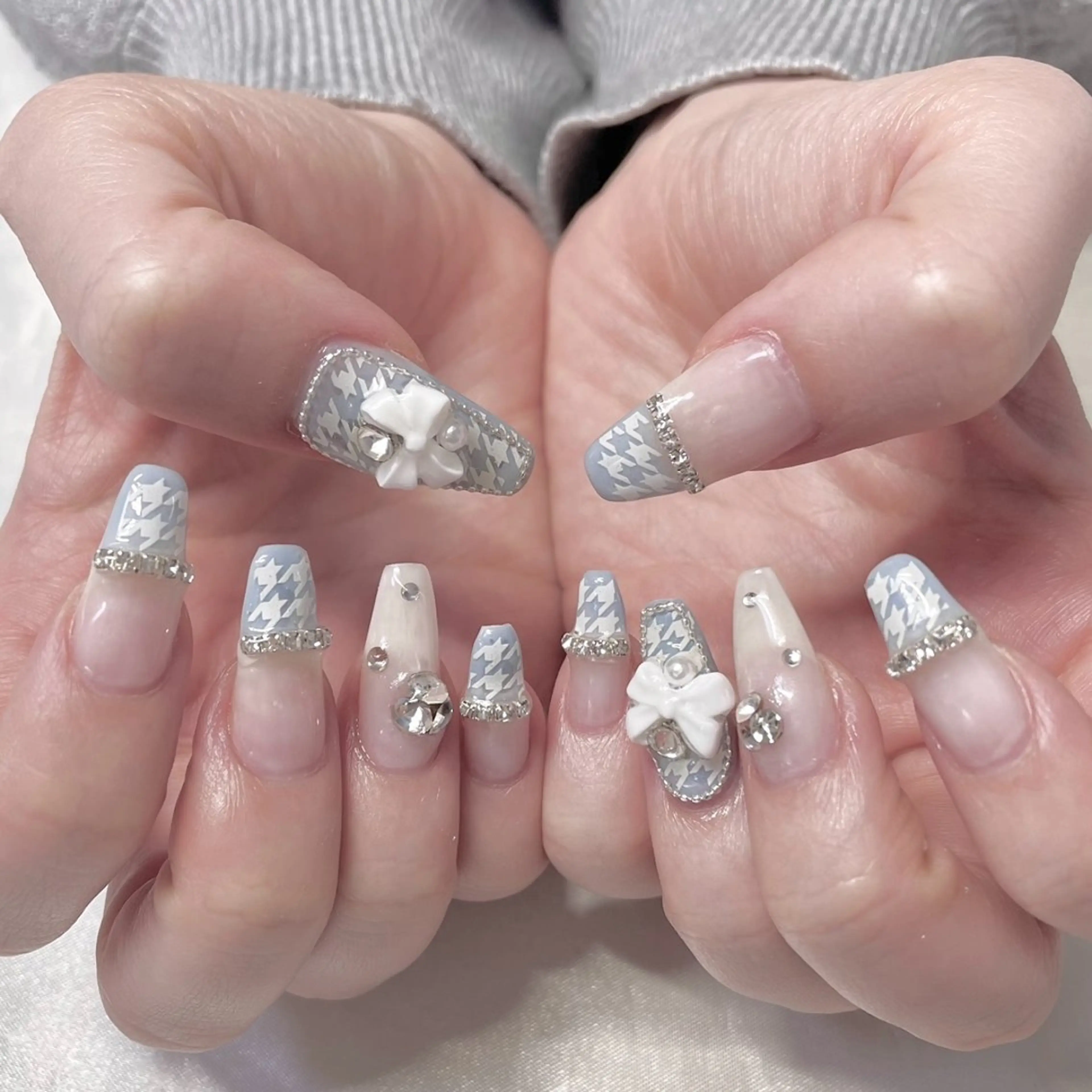 ネイル 長さ出し ハンドネイル RUMI nailのネイルデザイン