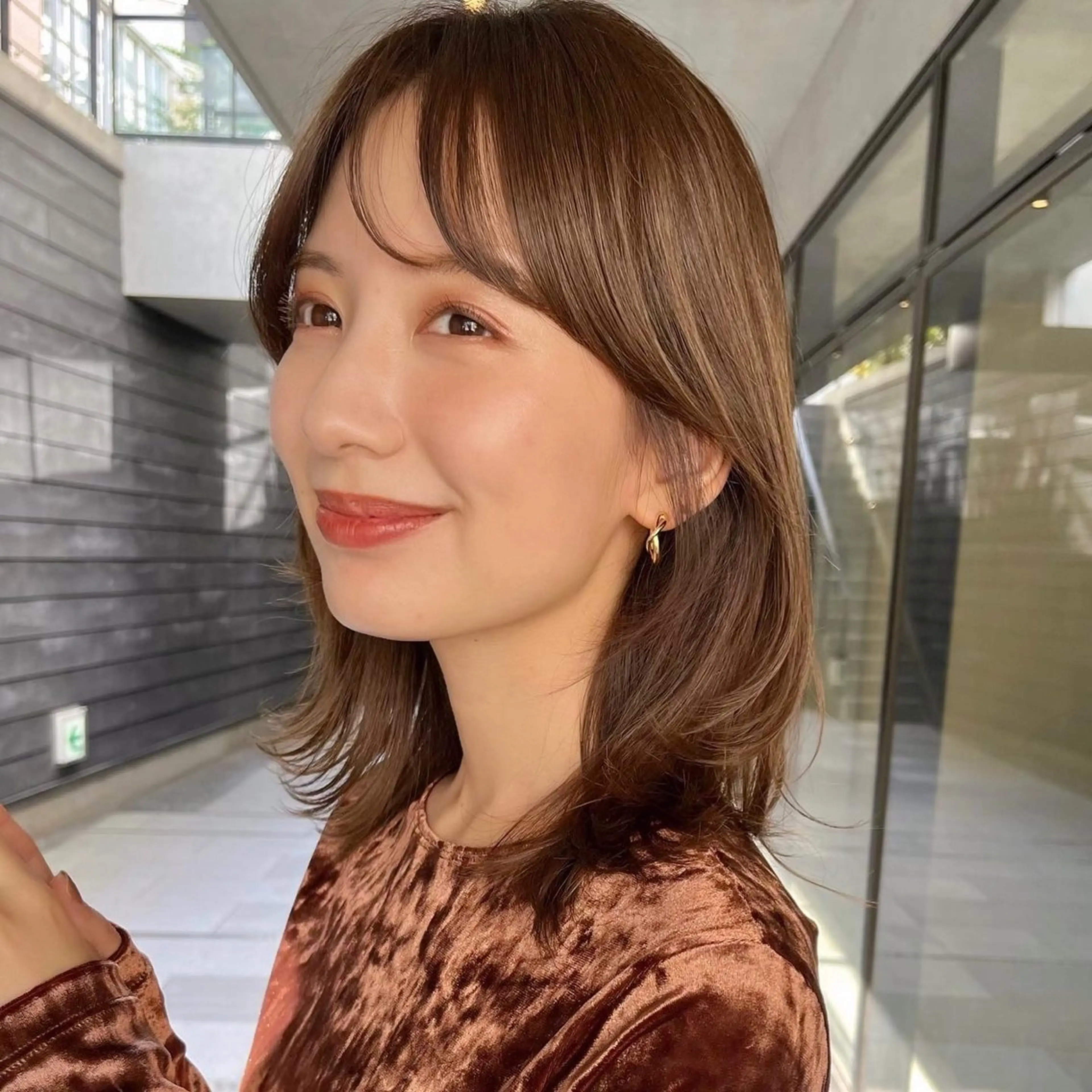 ロング カラー 🌱小顔ヘア/ボブ ミディアム/双葉🌱のヘアスタイル