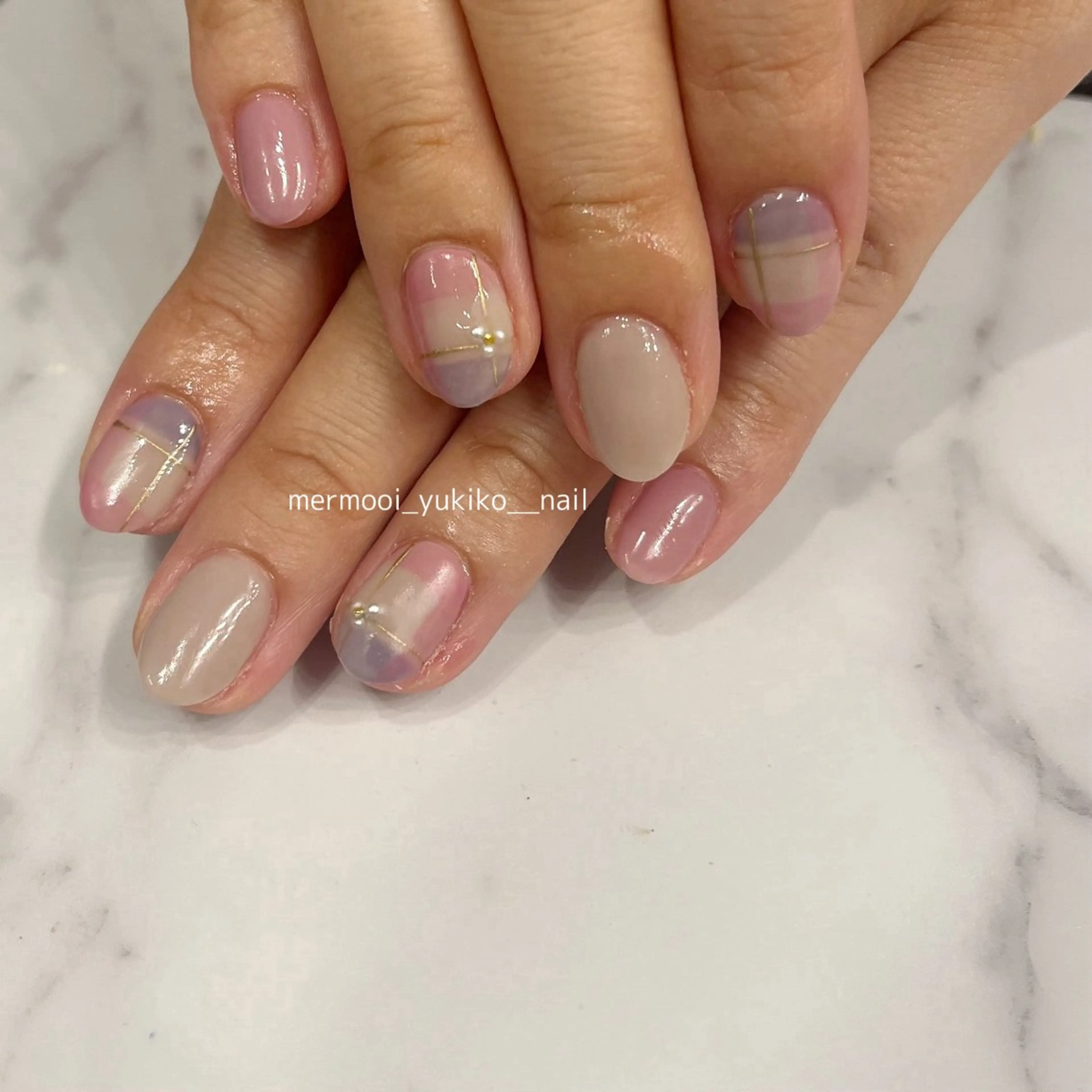 ネイル ニュアンスネイル melumooi nailのネイルデザイン