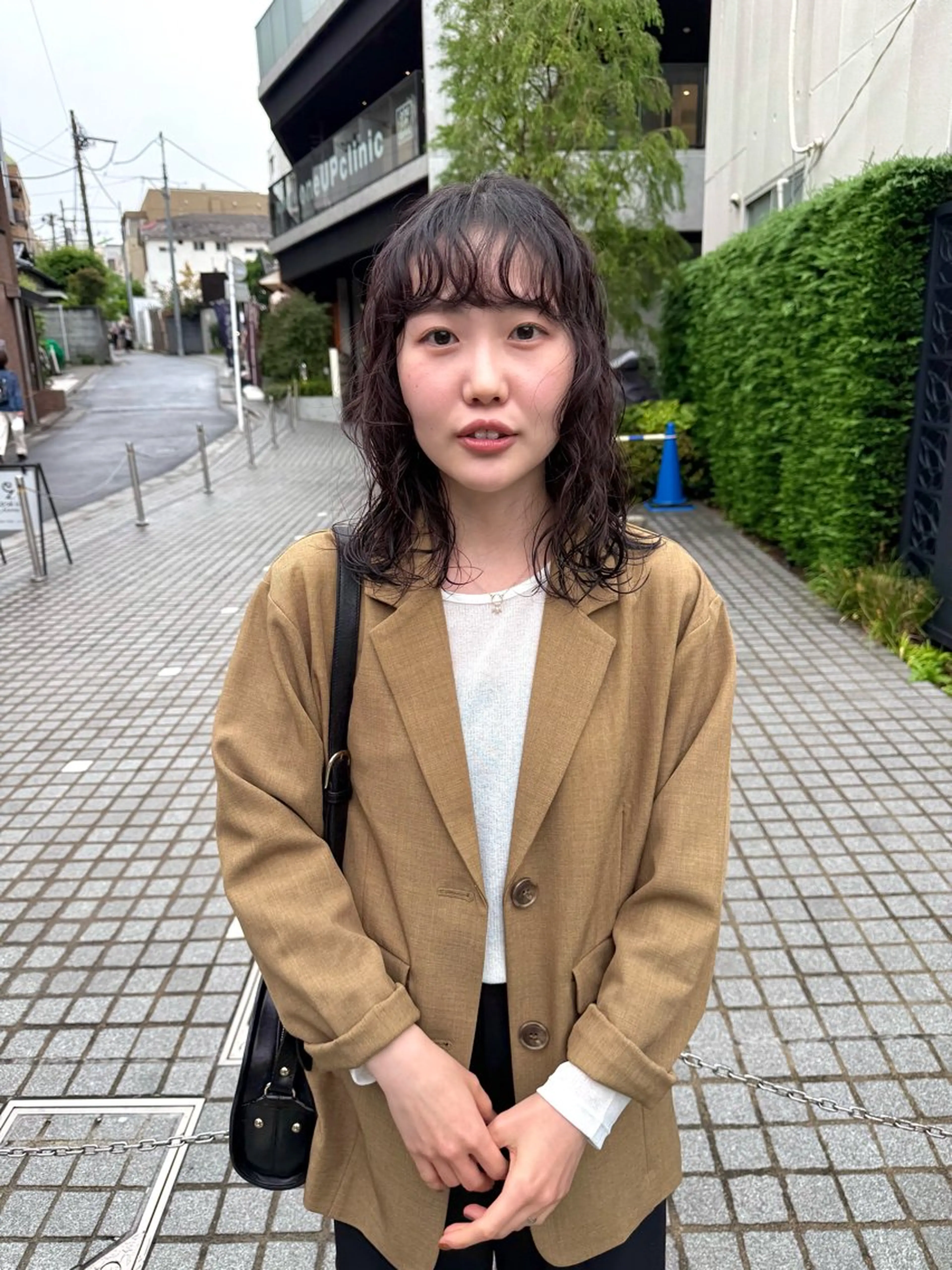 ロング カラー レイヤーカット ロング カット パーマ トリートメント パーマ/透明感カラー /ボブ/吉田一生のヘアスタイル