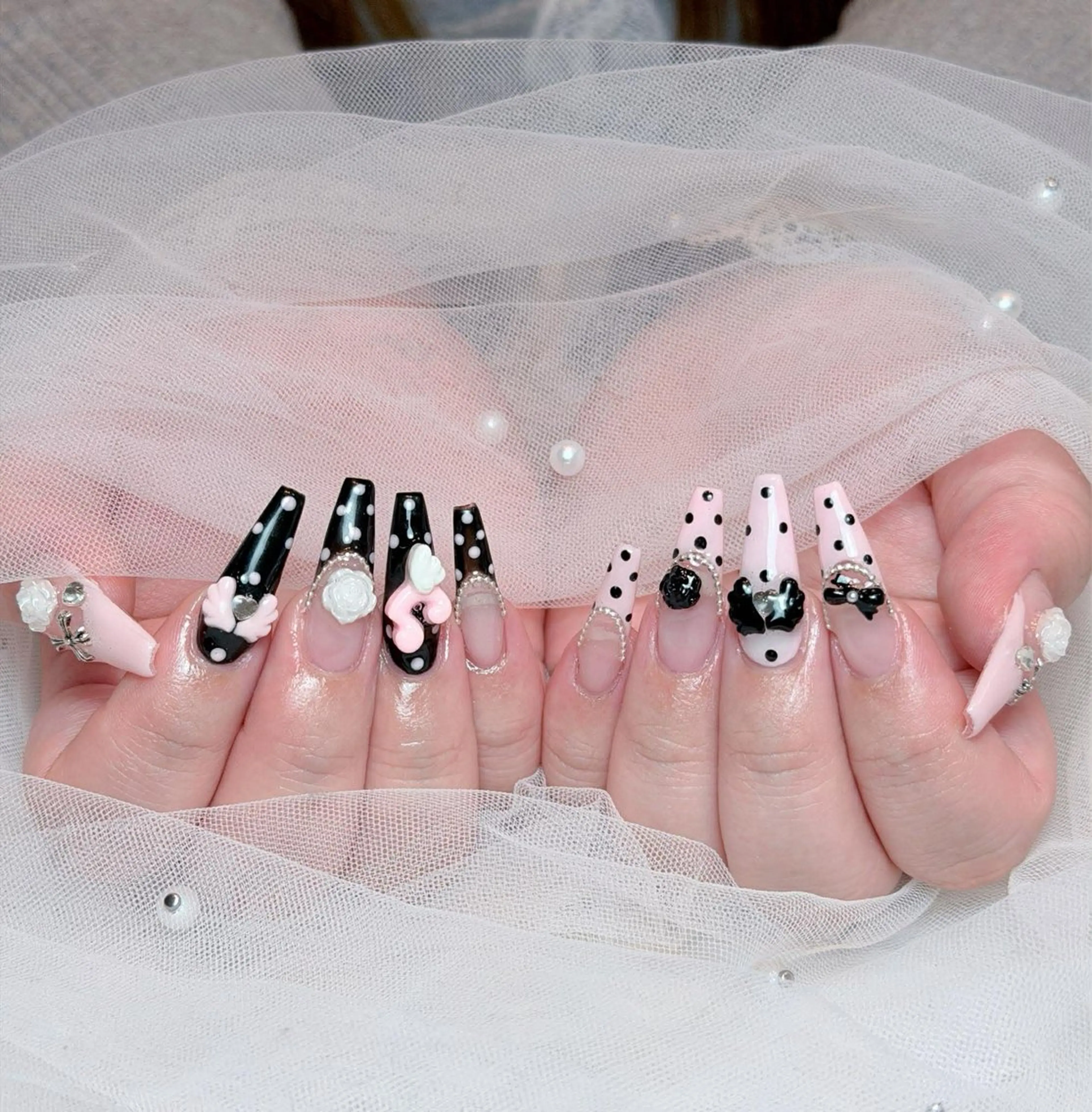 ✨(練習モデル)持ち込みデザイン+ パーツ付け放題✨の写真