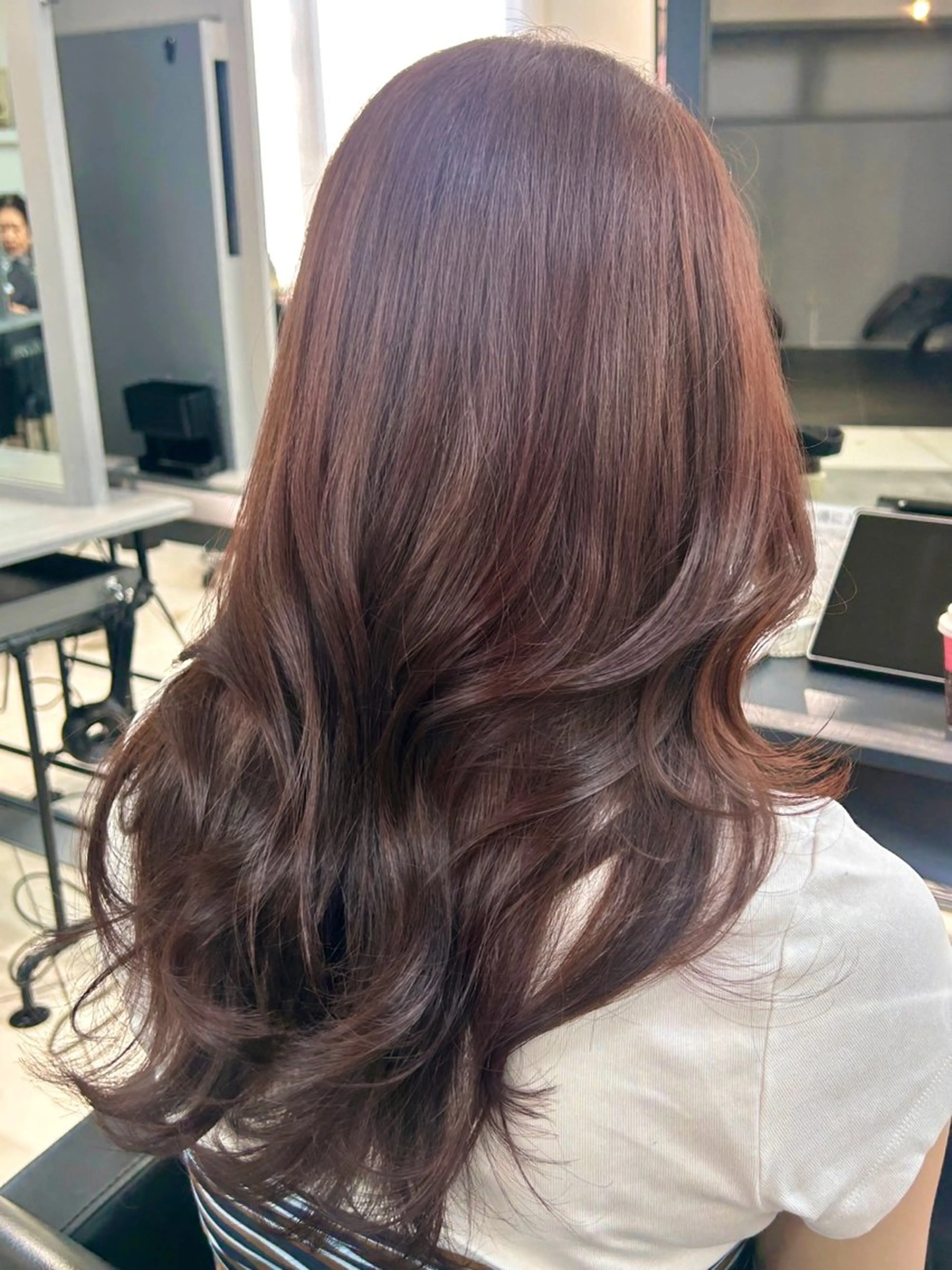 ロング カラー くびれボブレイヤー 渋谷/kougaのヘアスタイル