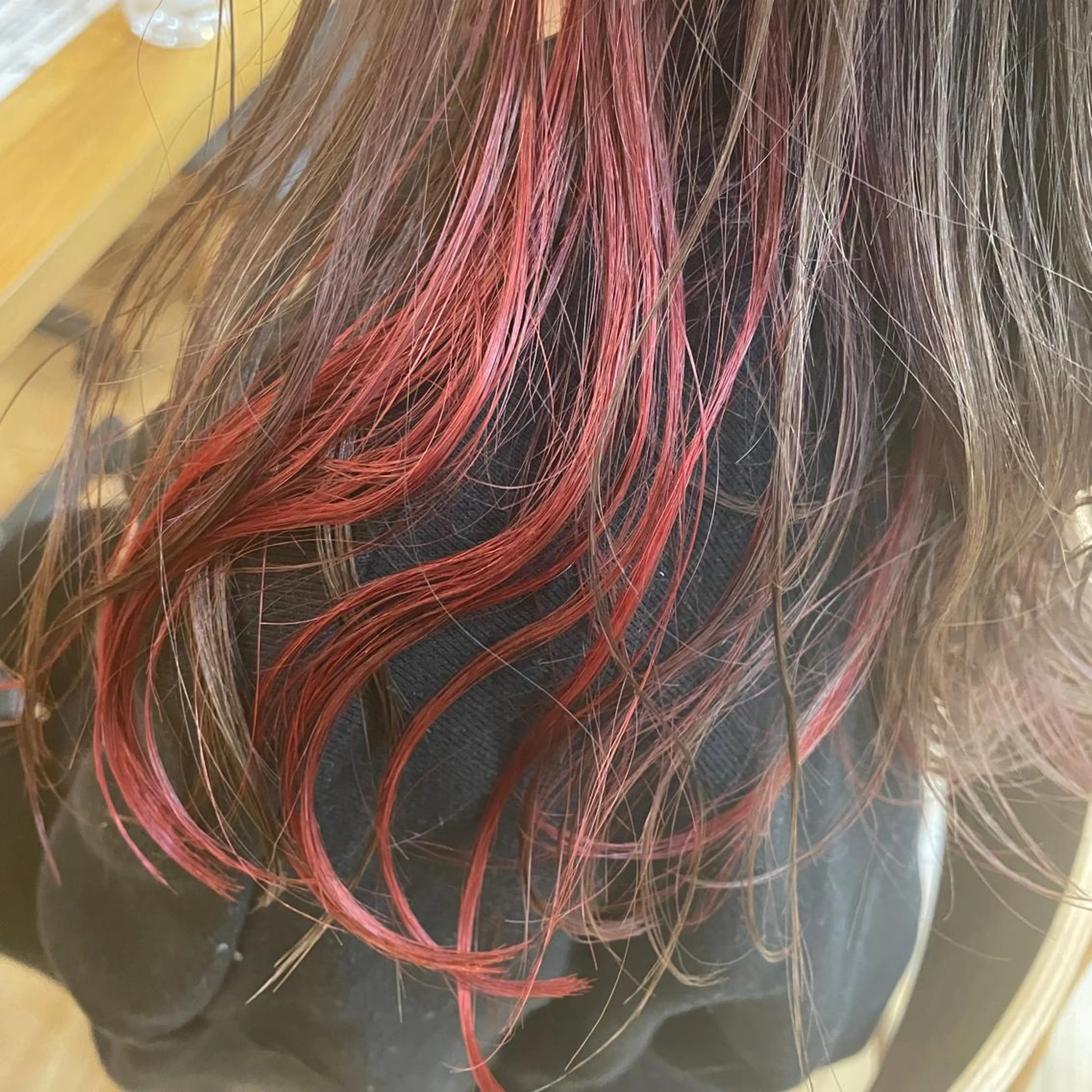 ロング 河口 友里のヘアスタイル
