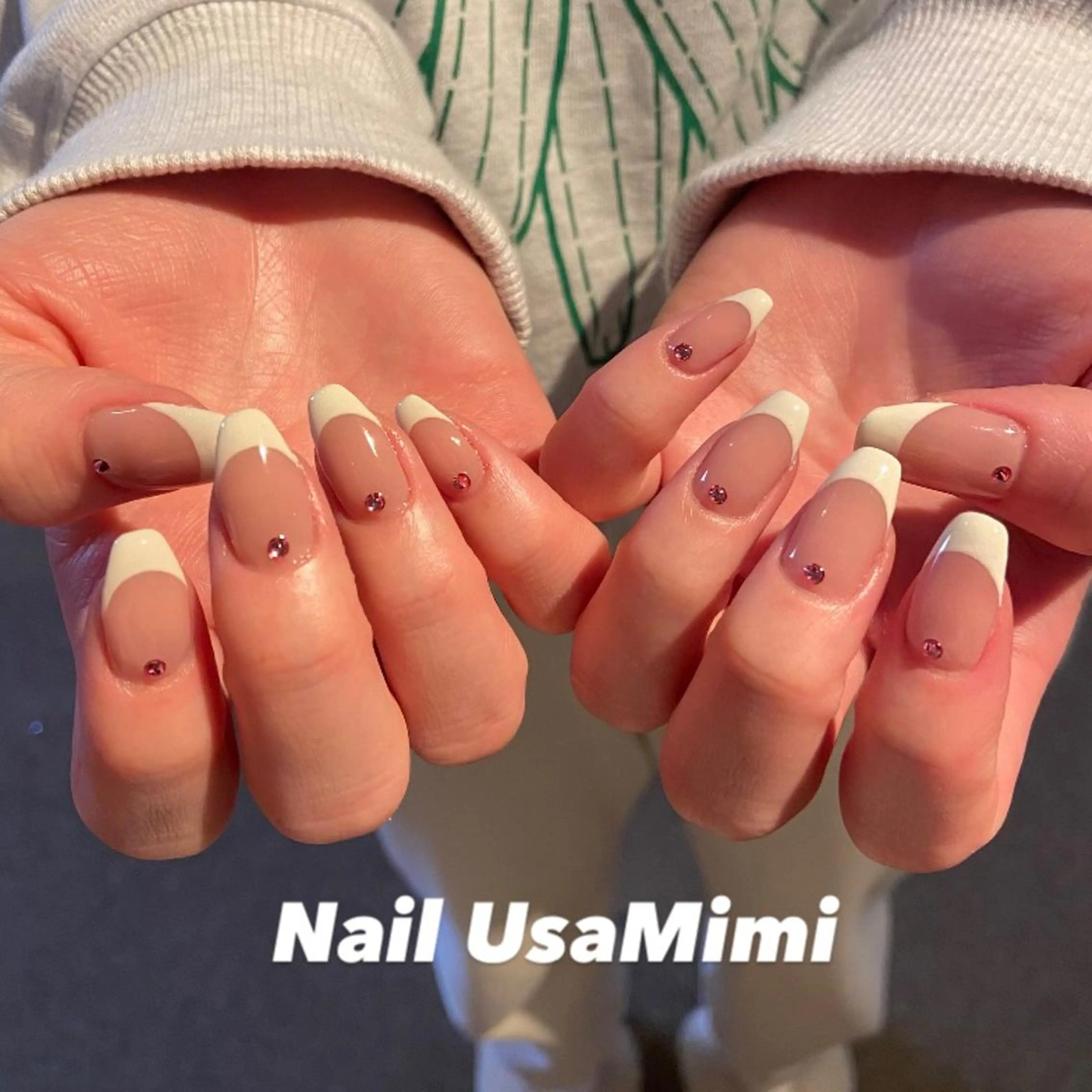 ネイル フットネイル ジェルネイル マグネットネイル 持ち込み ニュアンスネイル 本町ネイルNail UsaMimiのネイルデザイン