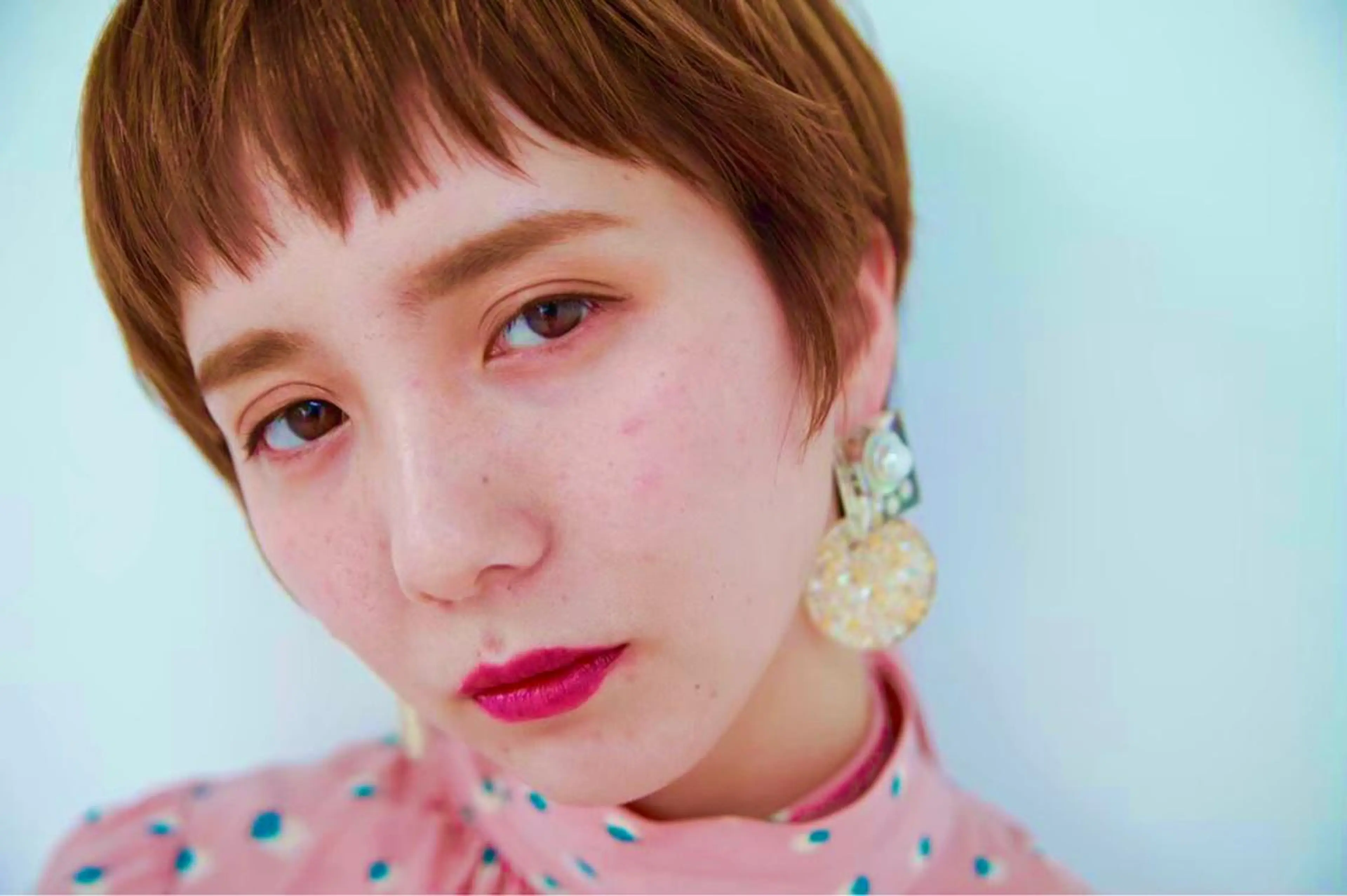 ショート カット 縮毛矯正 しもかわ かほのヘアスタイル