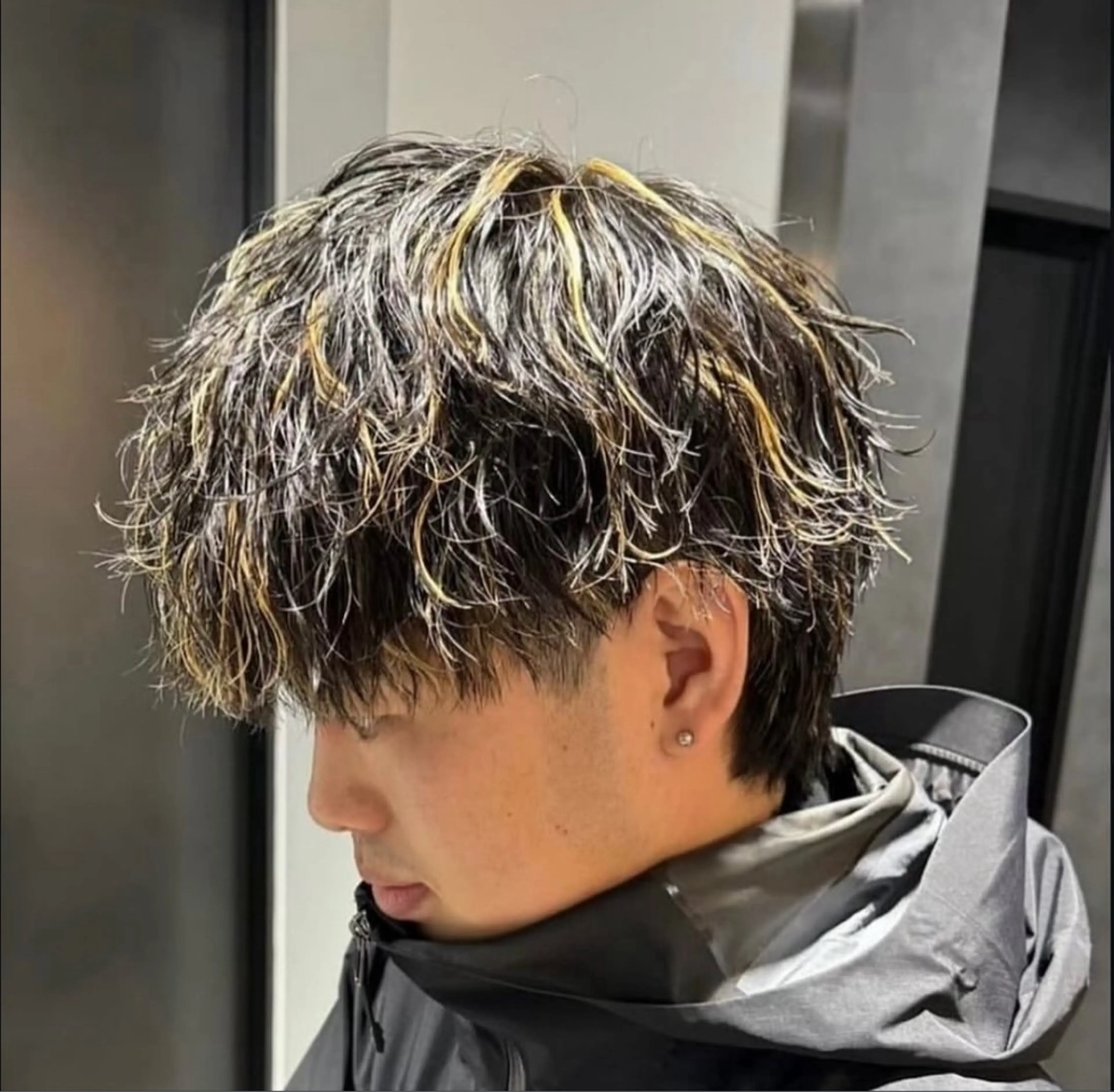 ショート パーマ メンズ 🖤Ayumi🖤 メンズ特化❤️‍🔥のヘアスタイル