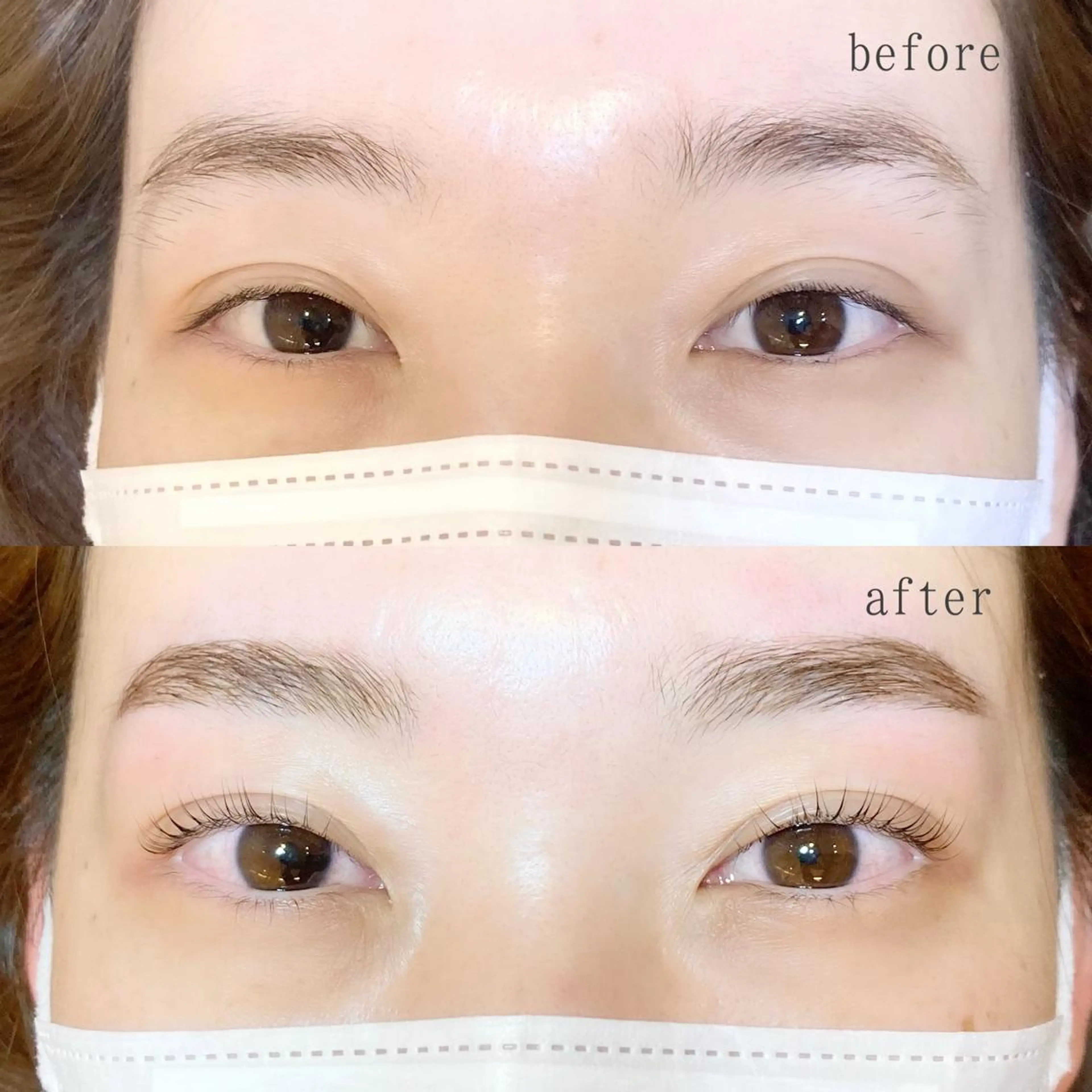 キッズ マツエク・マツパ パリジェンヌラッシュリフト sola: neolive出沼のマツエク・マツパデザイン