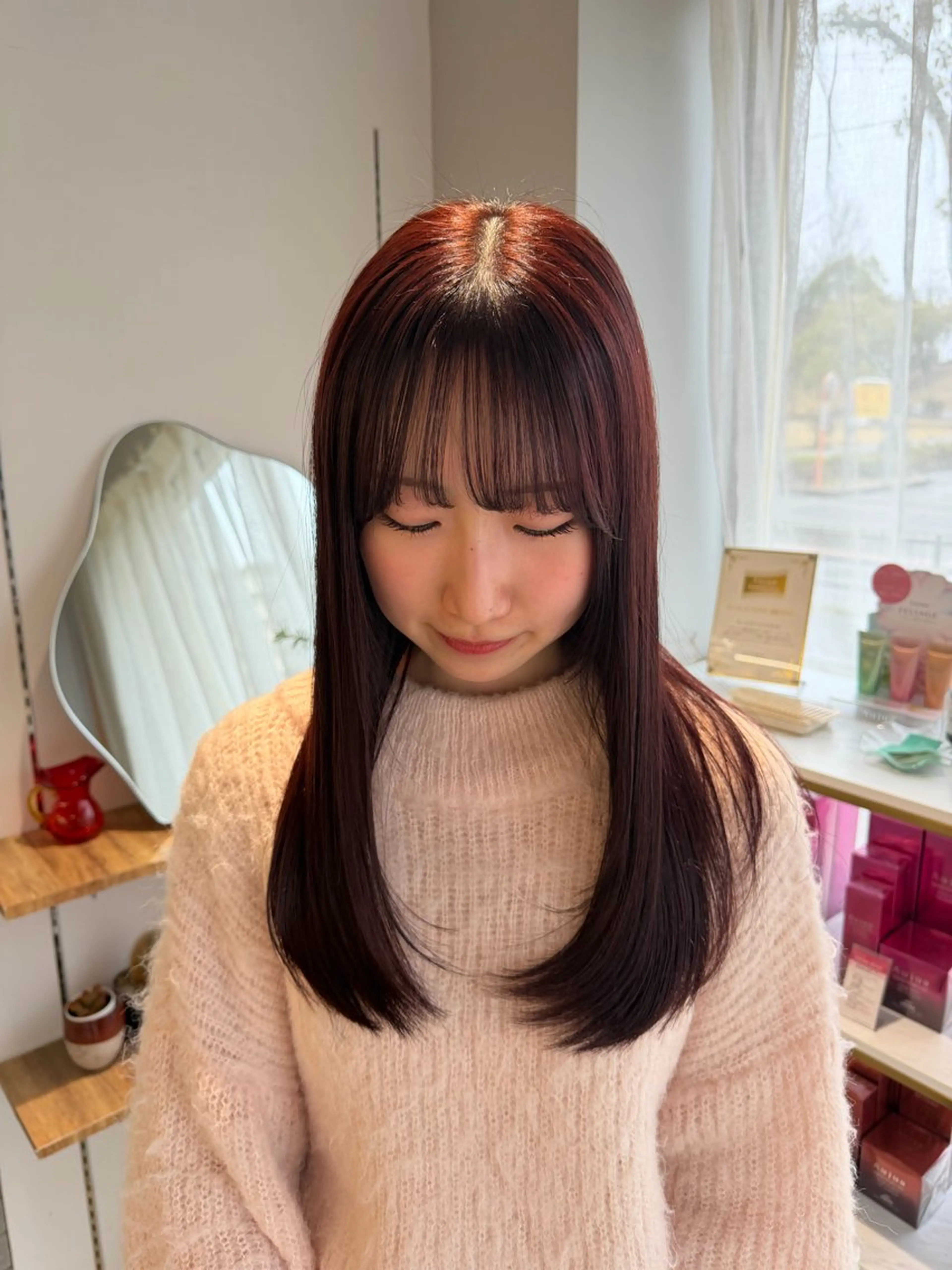ロング シプレ ayumiのヘアスタイル