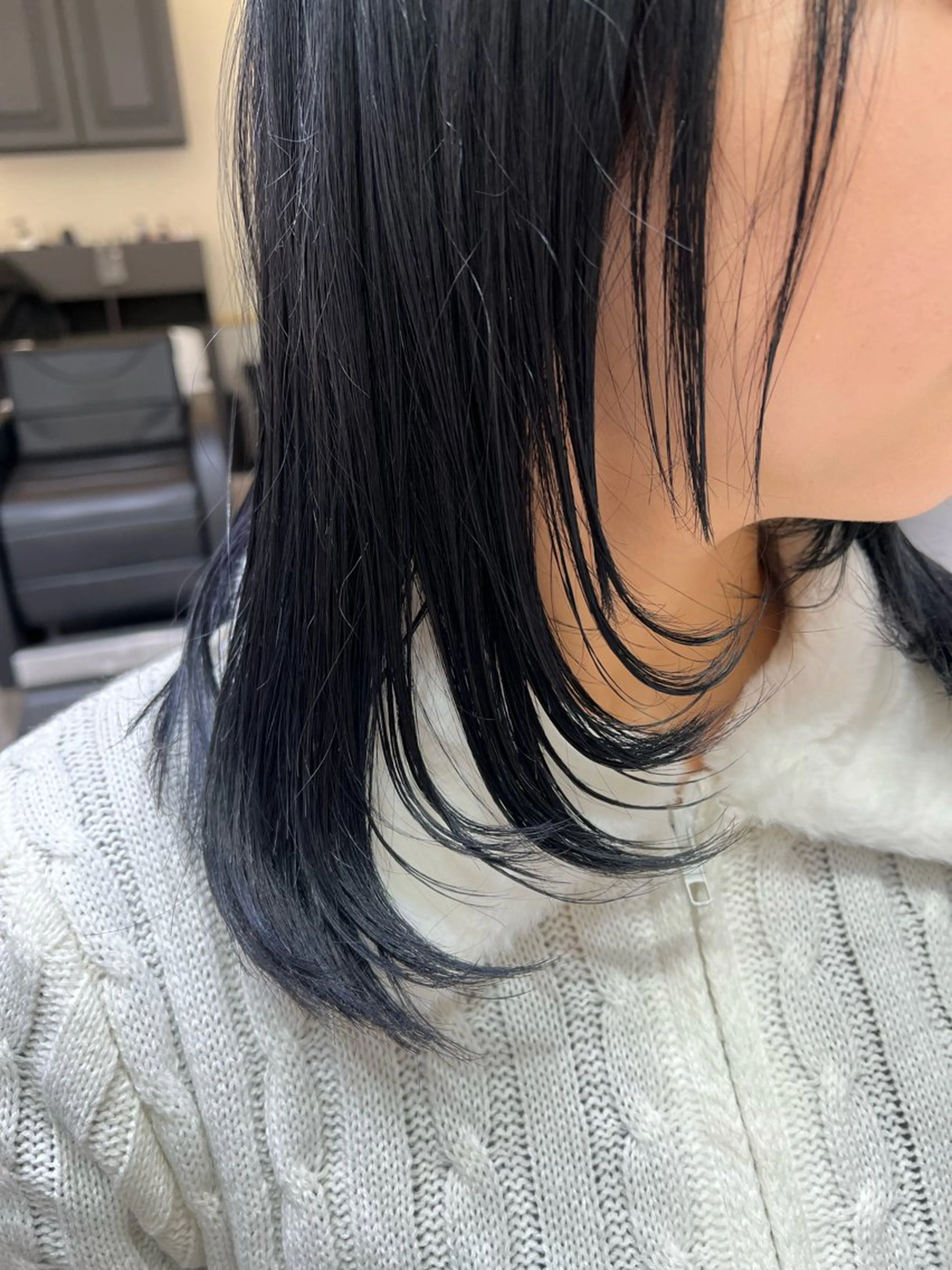 ミディアム 韓国風ヘア レイヤーカット カット ヘアカラー 学生人気no.1 🦋ナツミのヘアスタイル