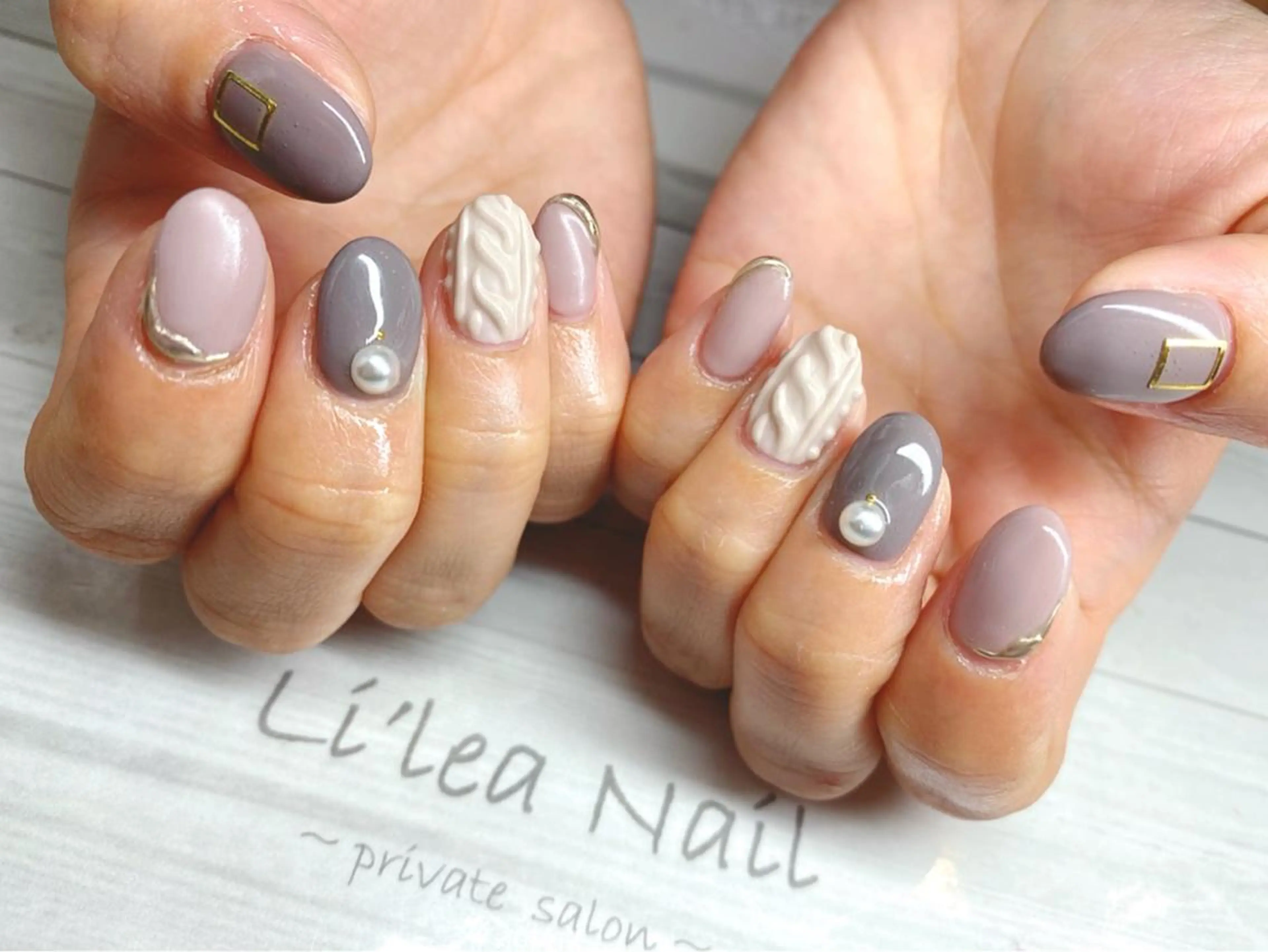 ネイル Li'leaNail AINAのネイルデザイン
