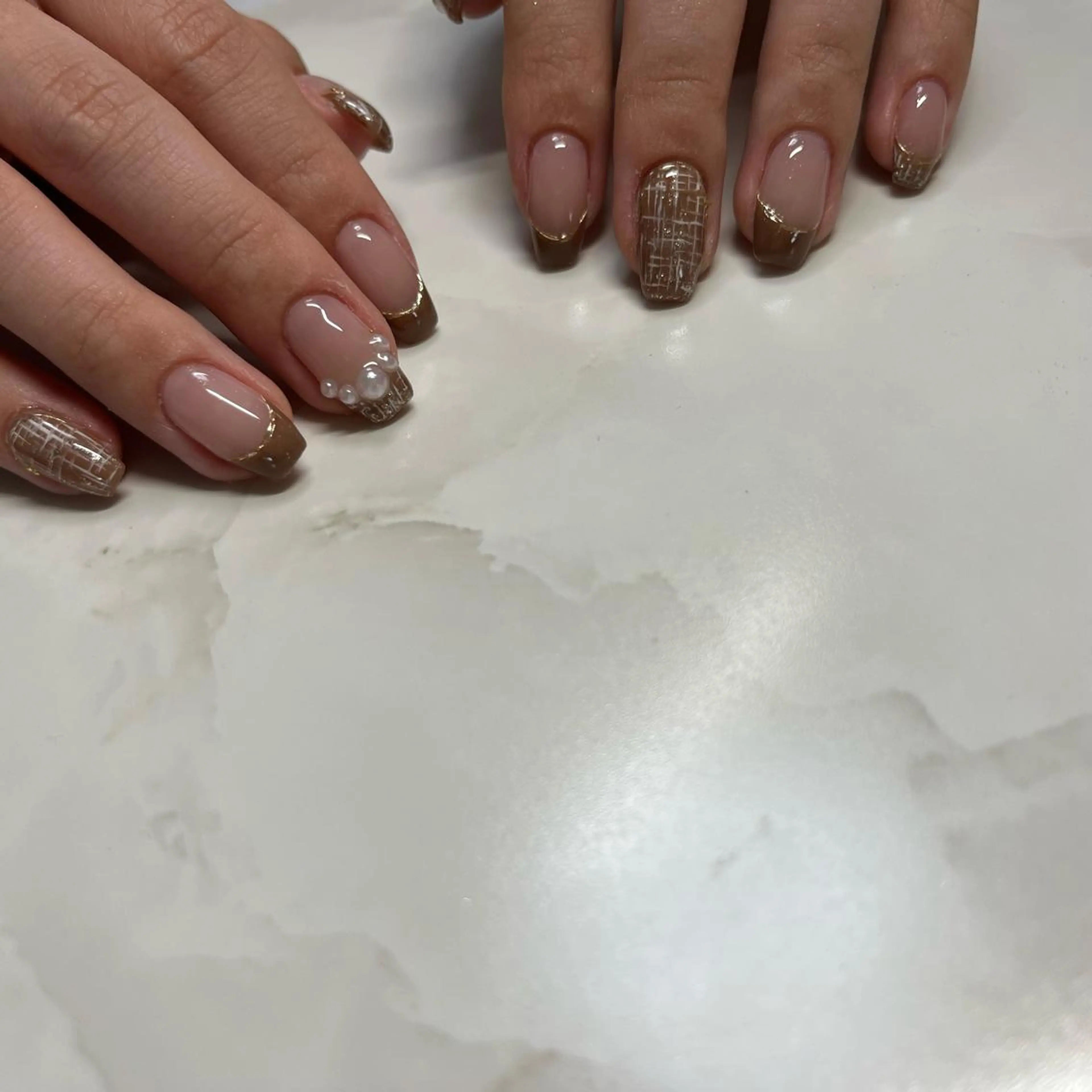 カラー ネイル ハンドネイル nail salon LNのネイルデザイン