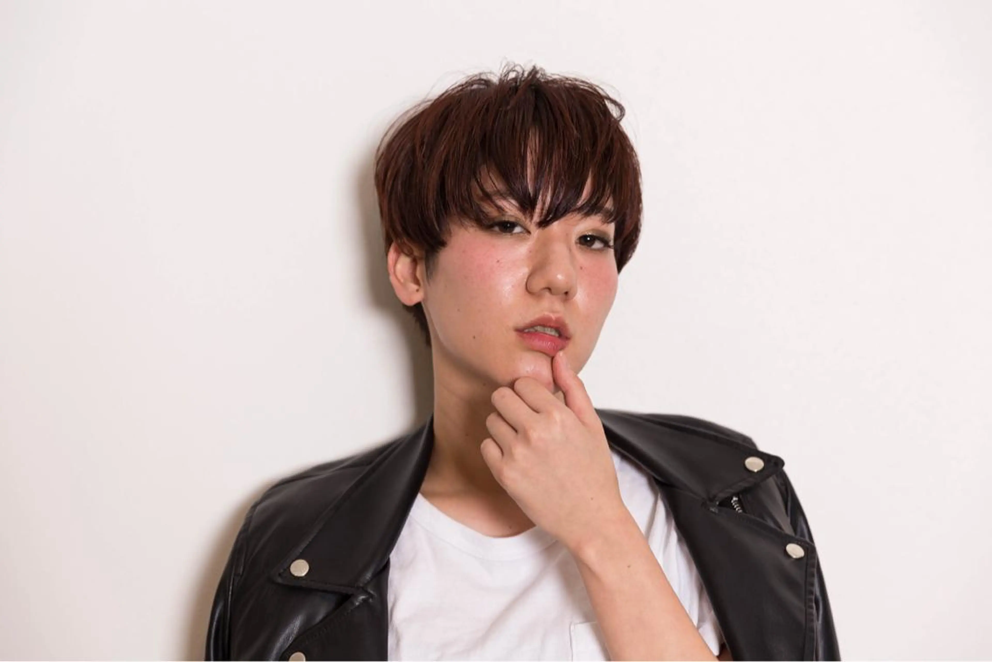 ショート ツジガキ ユウスケのヘアスタイル