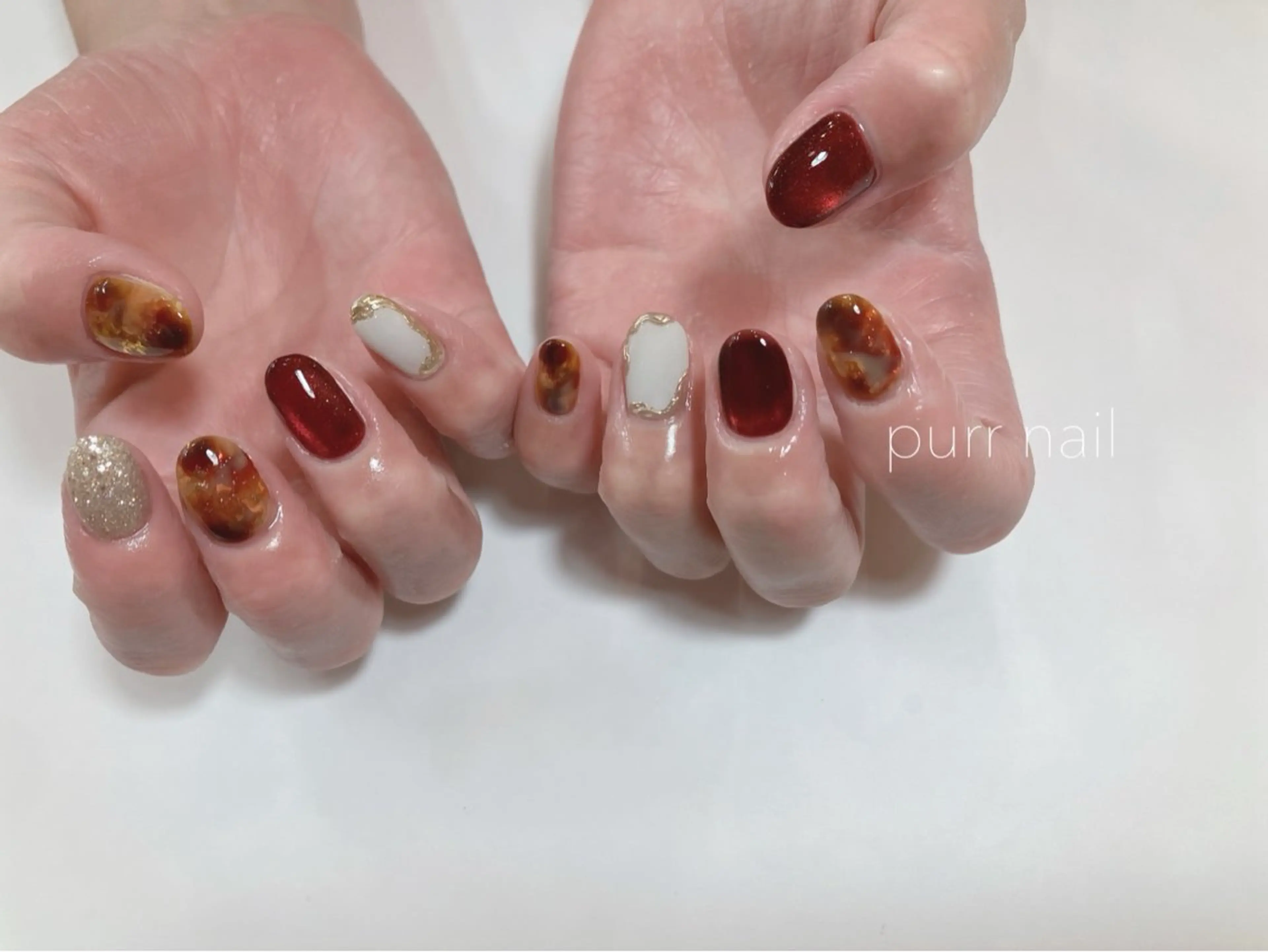 ネイル purr nailのネイルデザイン