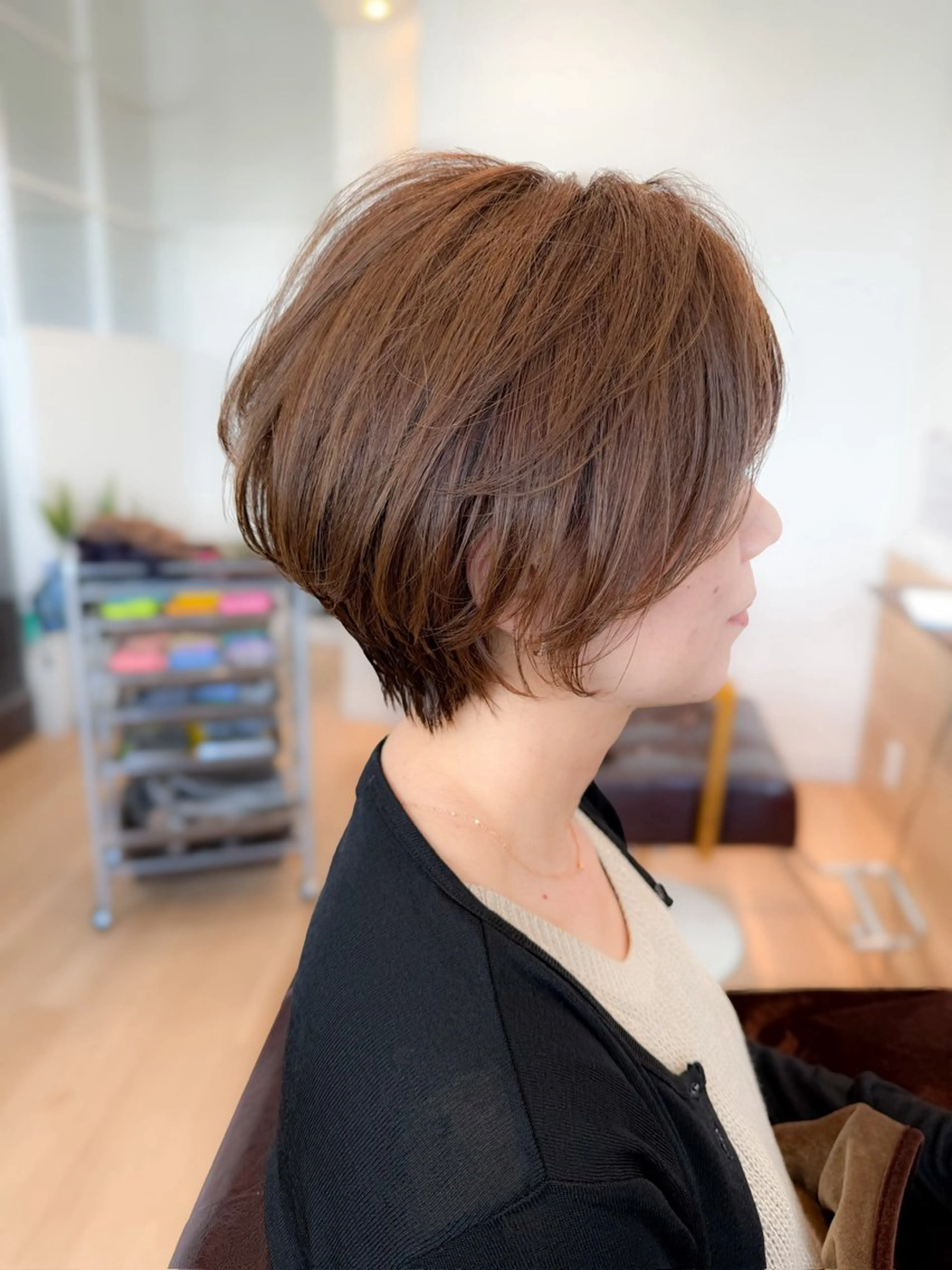 ショート 山田 有希のヘアスタイル