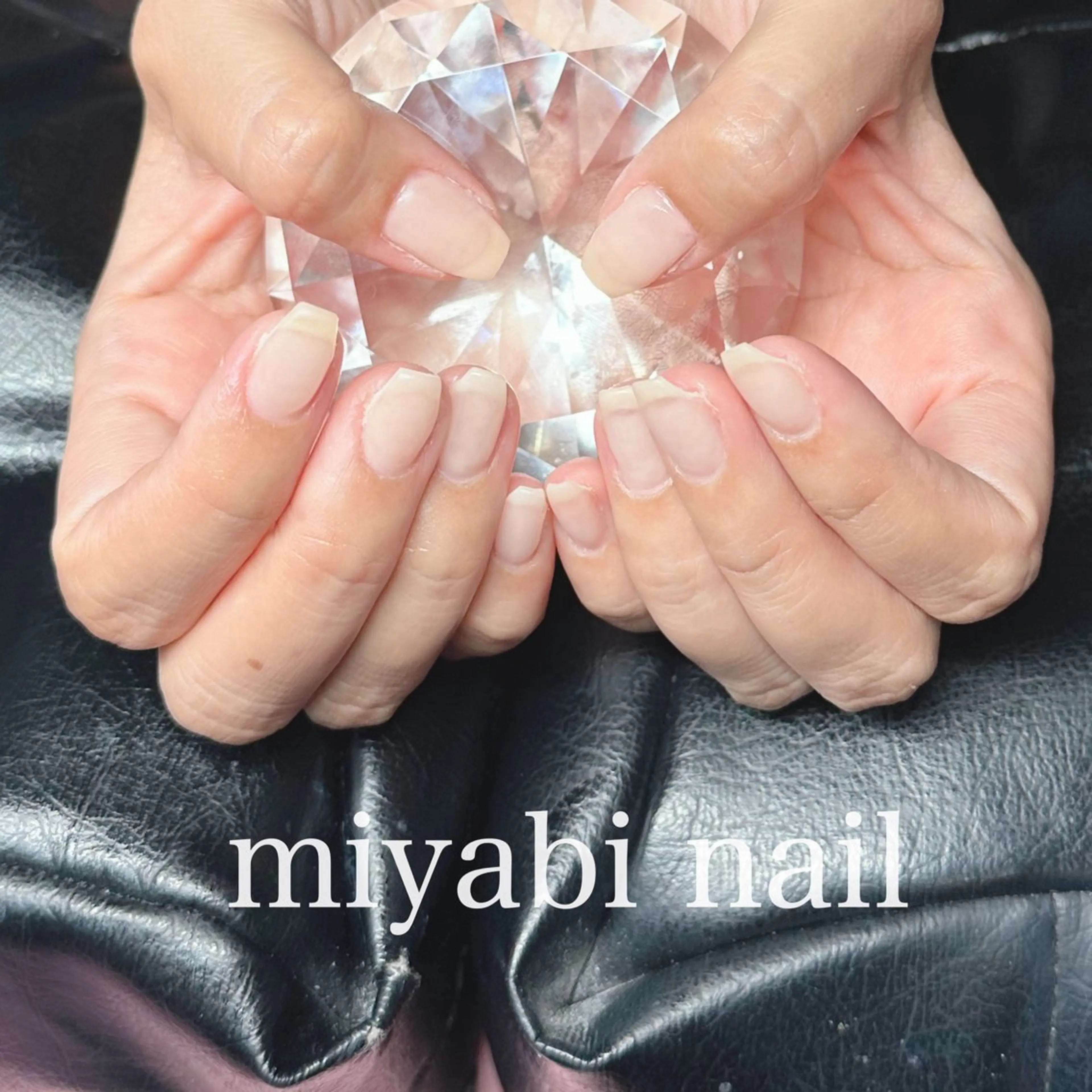 ネイル マットネイル 持ち込み オフィスネイル ピンク スクエアネイル ハンドネイル miyabi nail 桂川駅近くのネイルデザイン