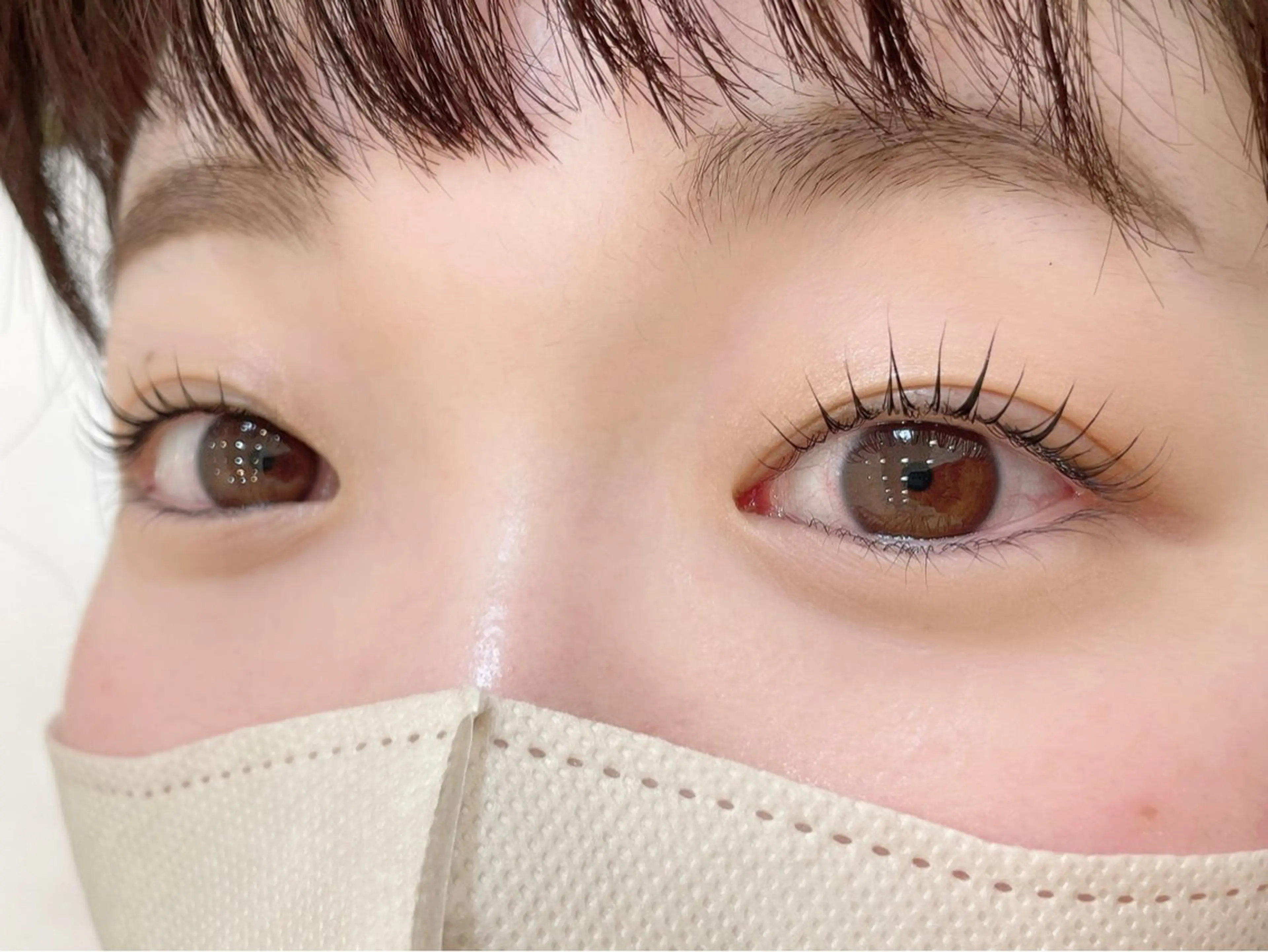 マツエク・マツパ パリジェンヌラッシュリフト Tink 黒沼梨香のマツエク・マツパデザイン