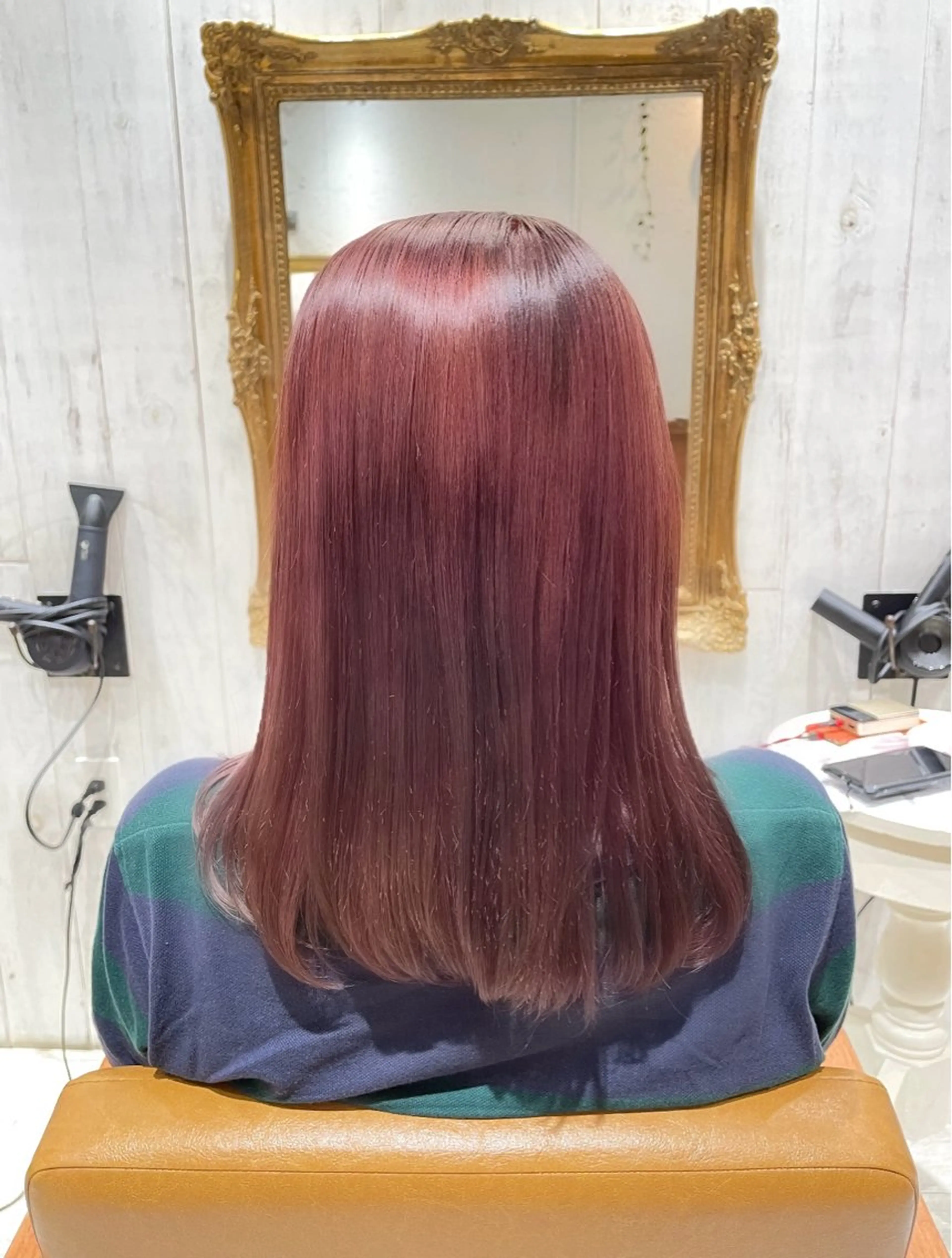 ミディアム re view 横山瑞稀のヘアスタイル