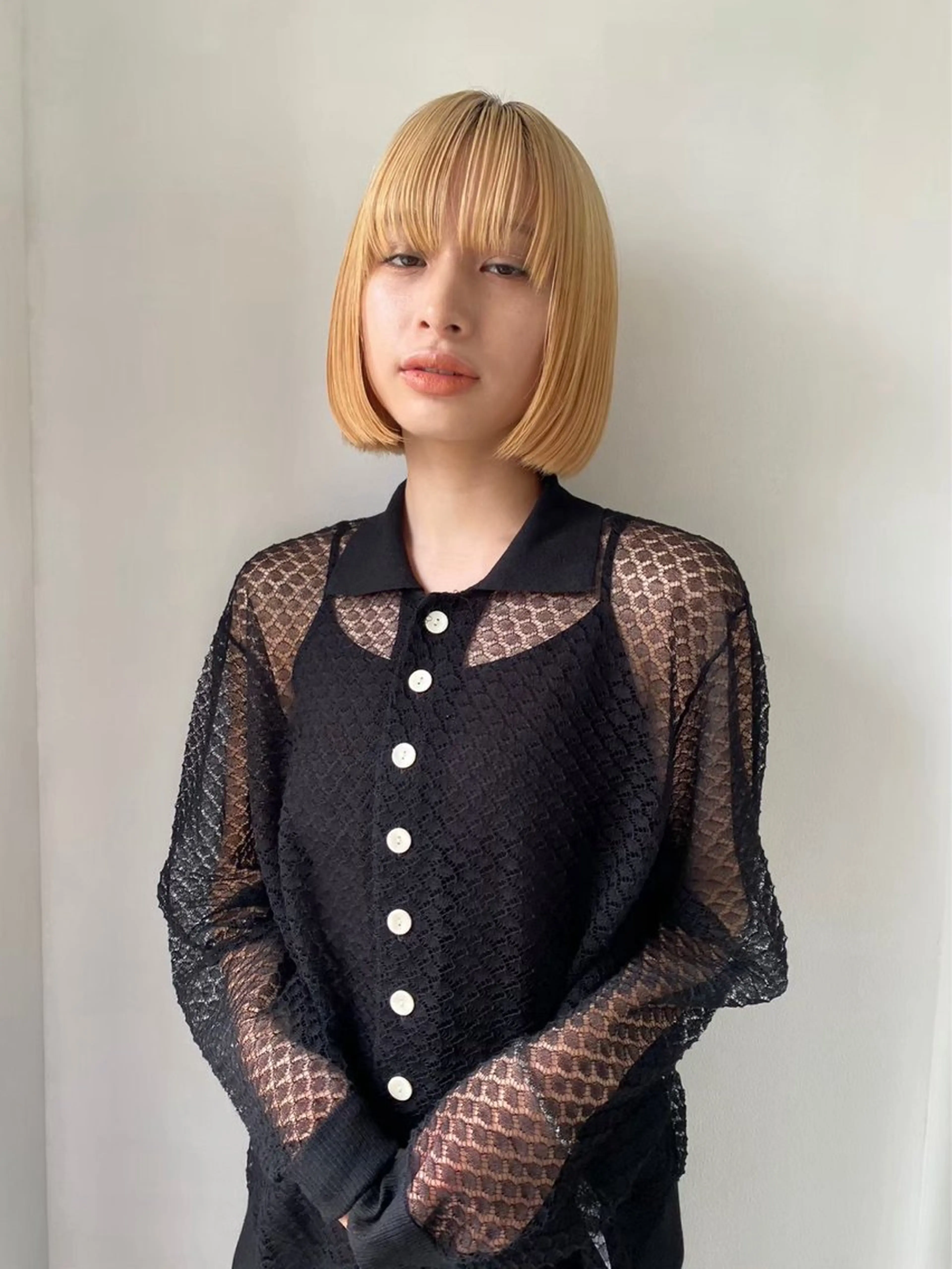 ショート カラー カット riria/ボブ /透明感カラー🎀のヘアスタイル