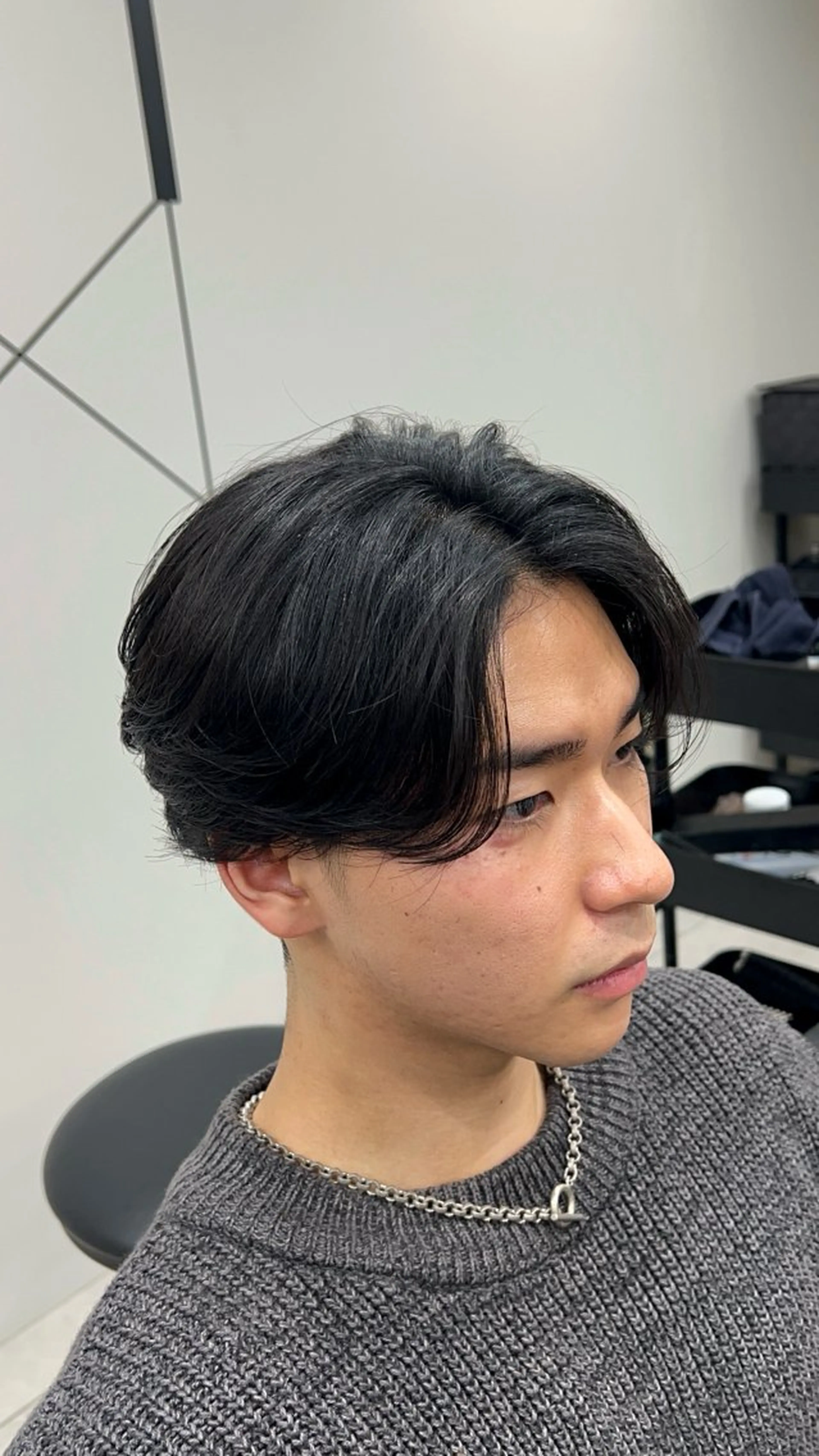 朝が楽になるメンズ縮毛矯正💇🏻の写真