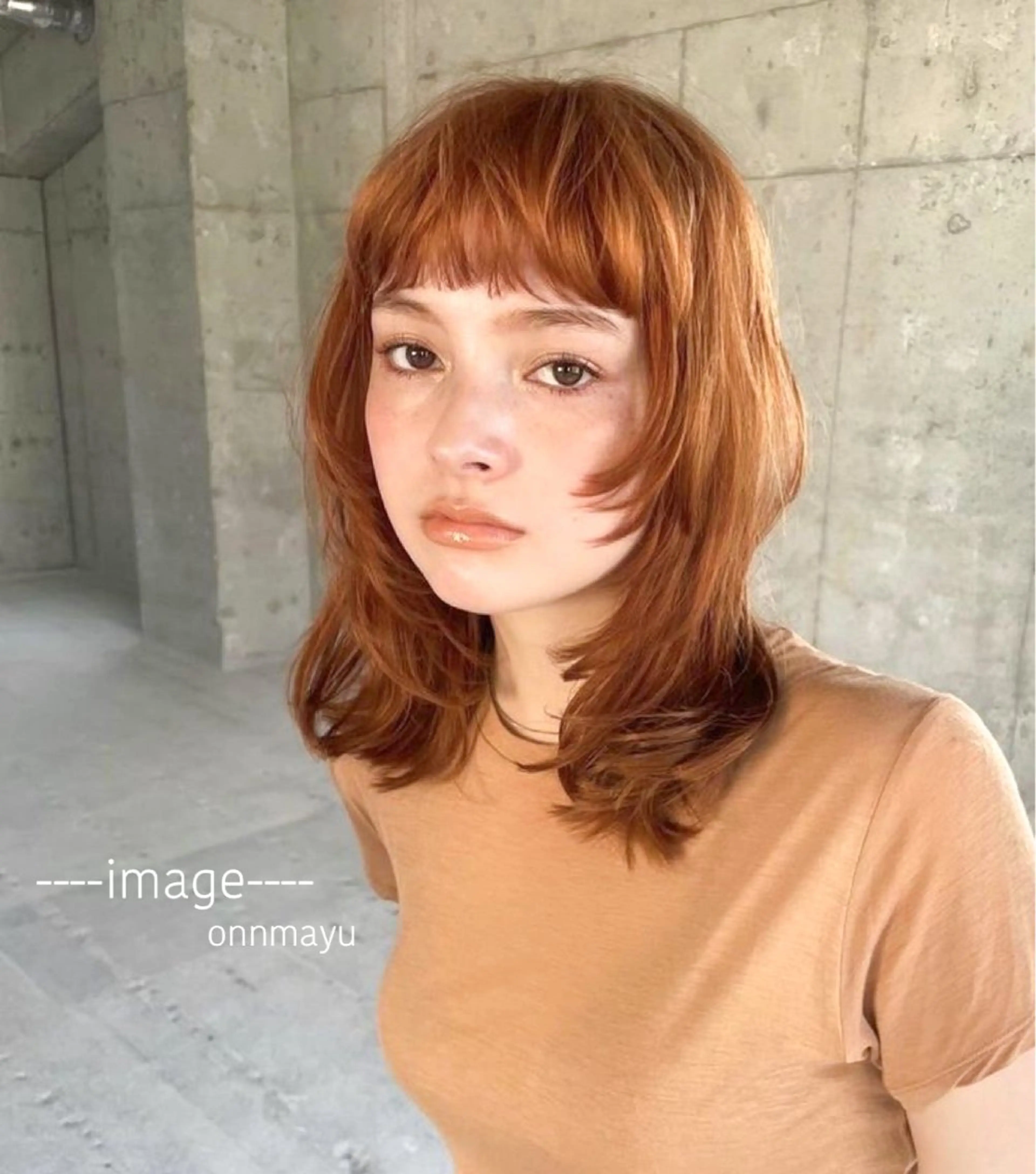 セミロング カラー パーマ ヘアアレンジ 🌼似合わせのプロ 心斎橋/rena🌼のマツエク・マツパデザイン