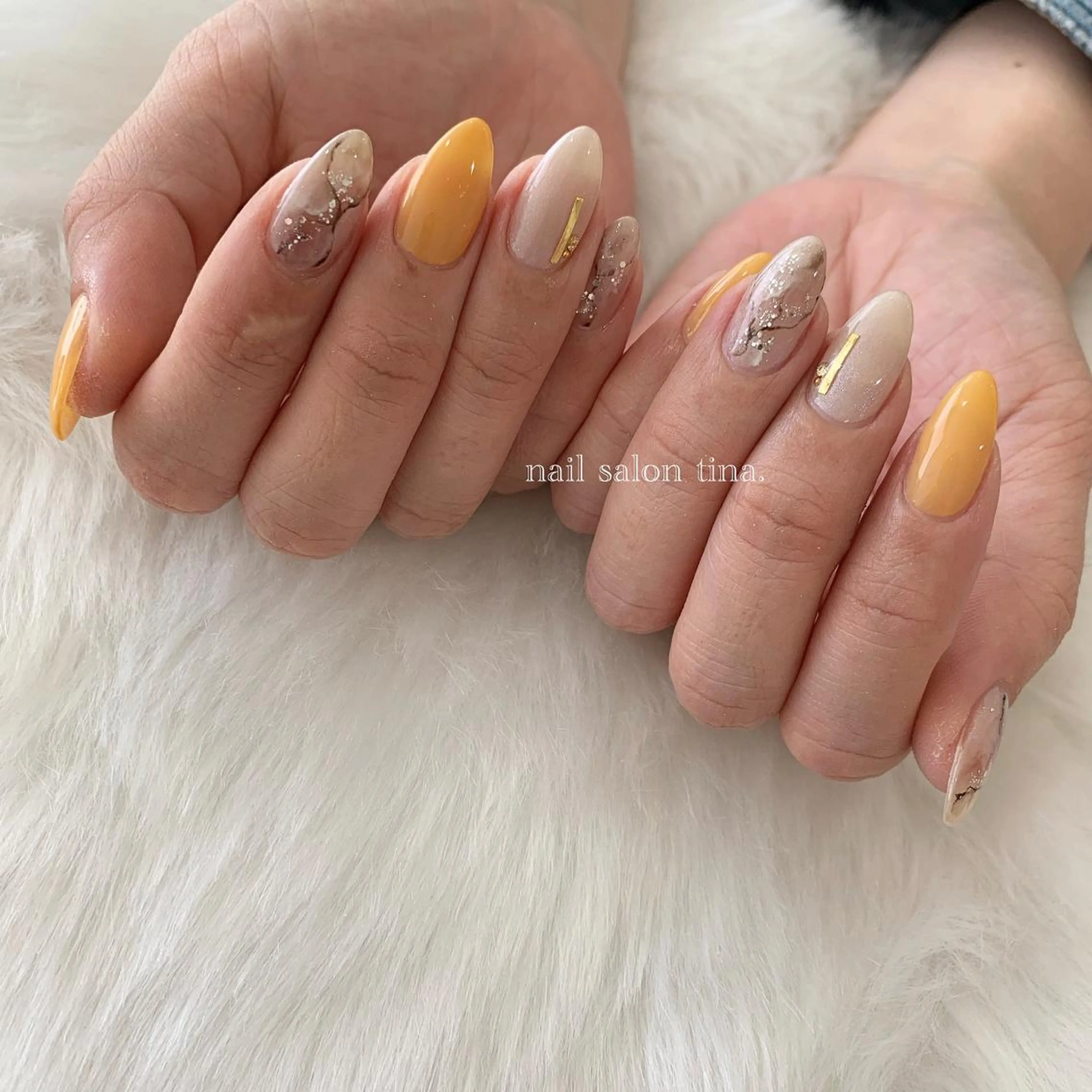 ネイル nail salon tina.所属・中山 はづきのネイルデザイン