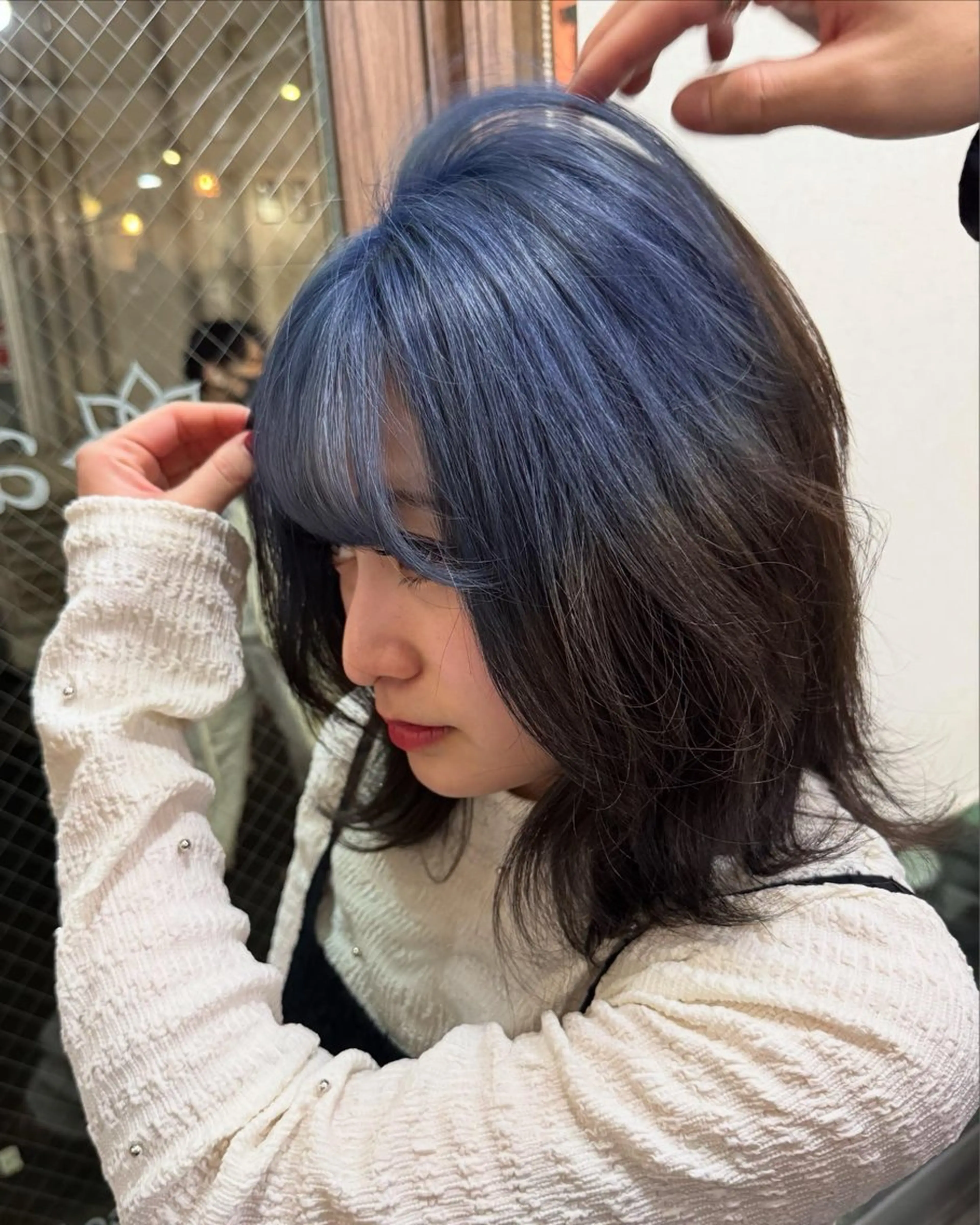 ミディアム さくら🍒ツヤ髪 /似合わせカラーのヘアスタイル