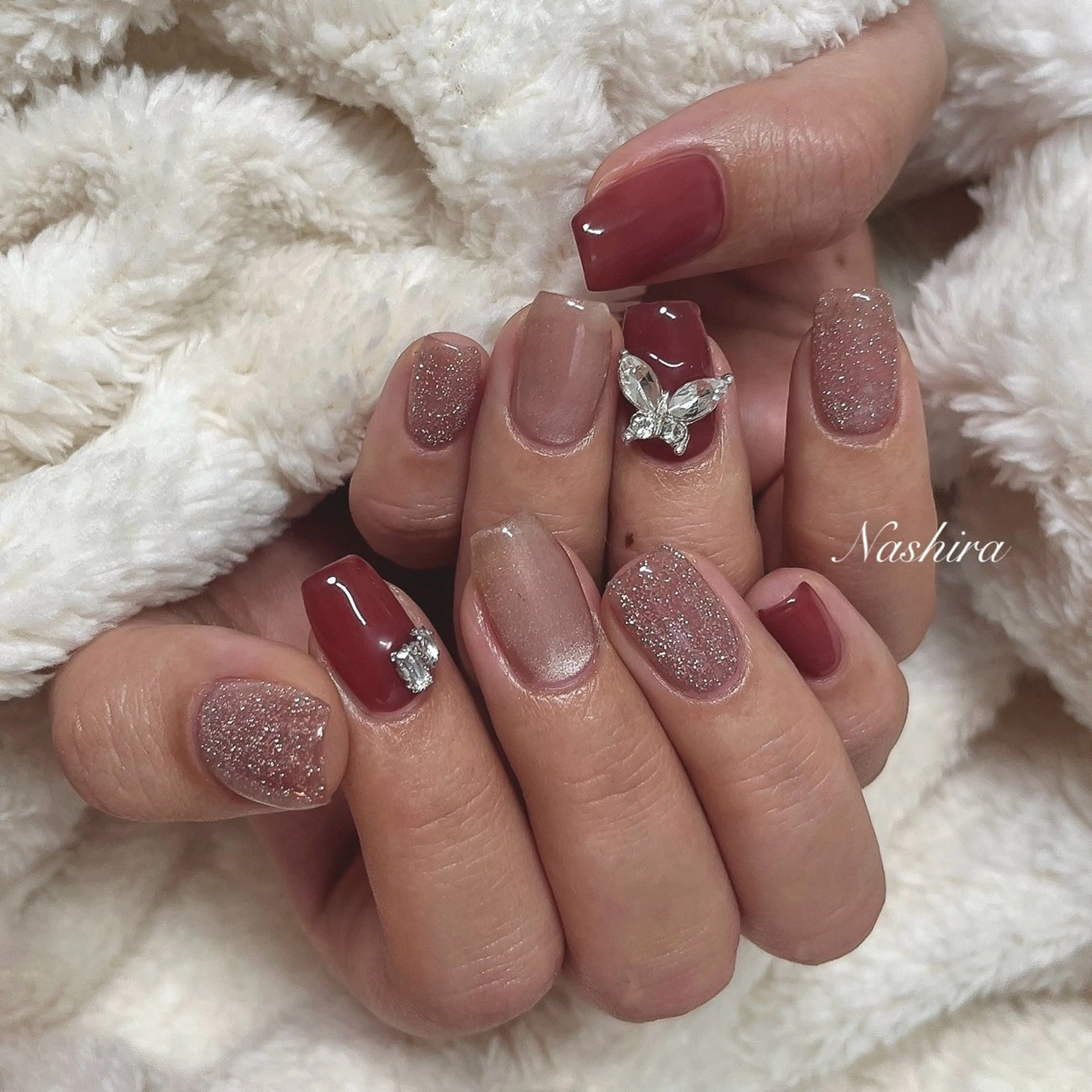 ネイル シンプルネイル ハンドネイル Nashira所属・Nashira moeのネイルデザイン