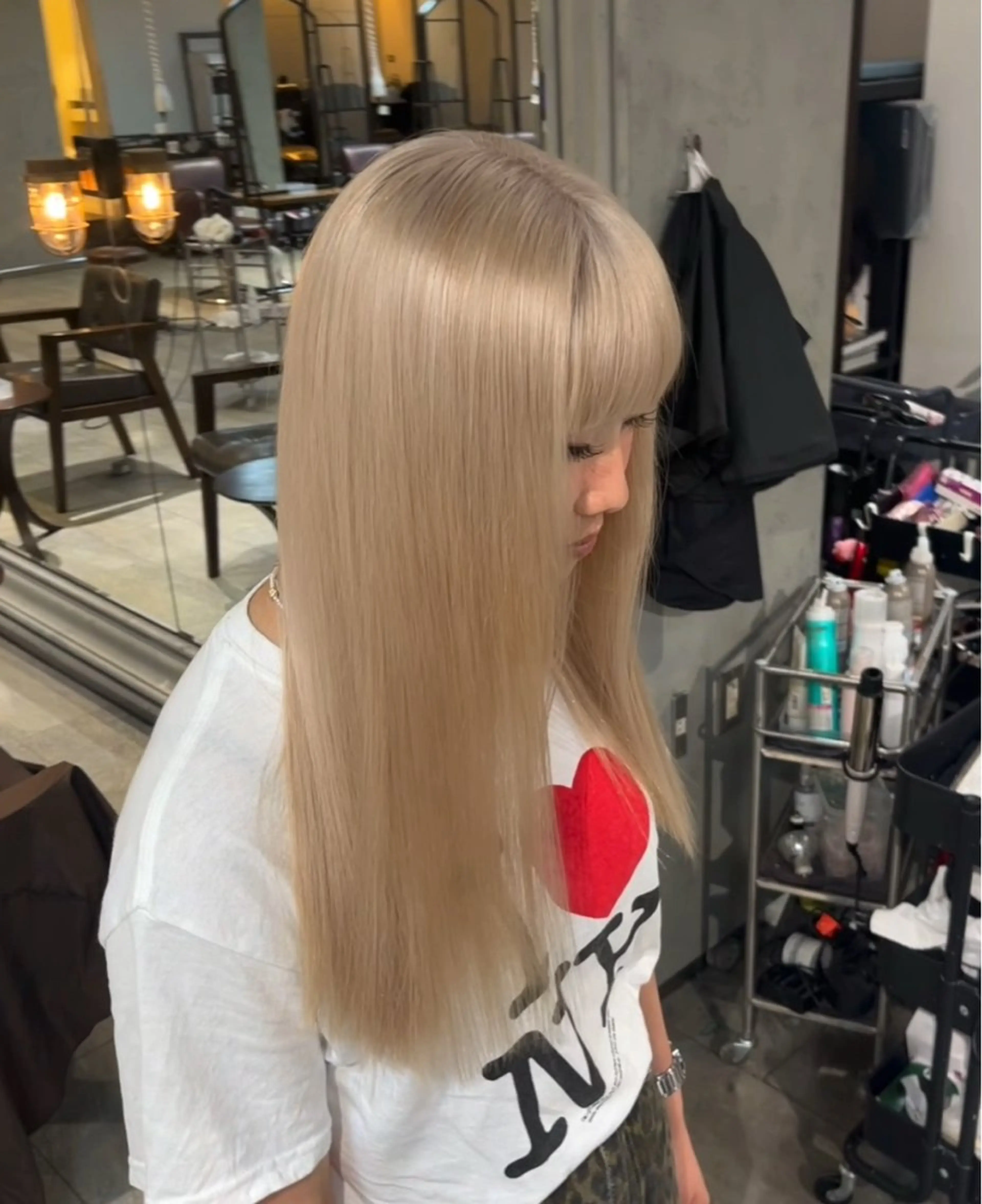 カラー 透明感🎀艶髪 💞まいか🎶のヘアスタイル