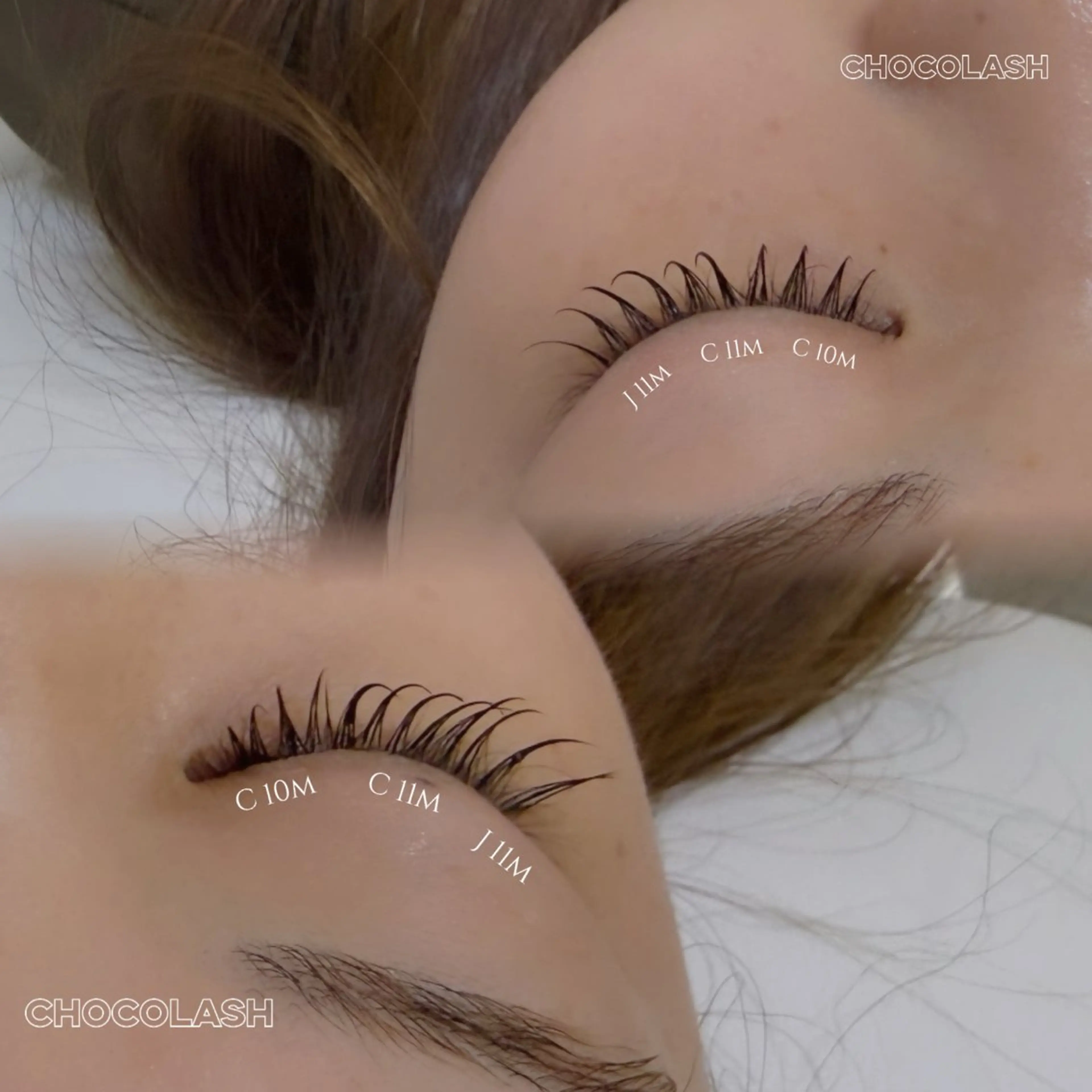 マツエク・マツパ フラットラッシュ あ ゆのマツエク・マツパデザイン