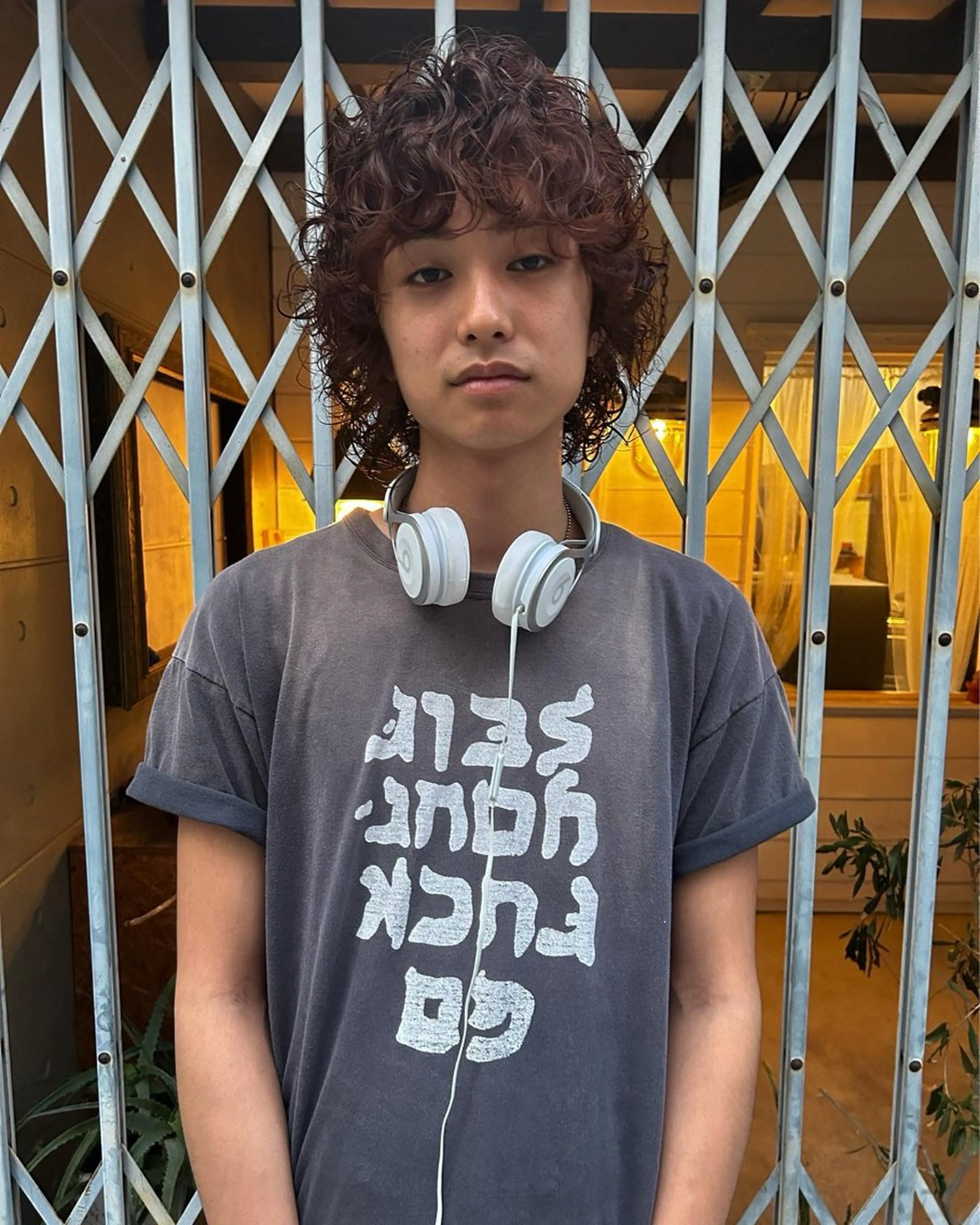 カット+パーマ+ワンカラーの写真