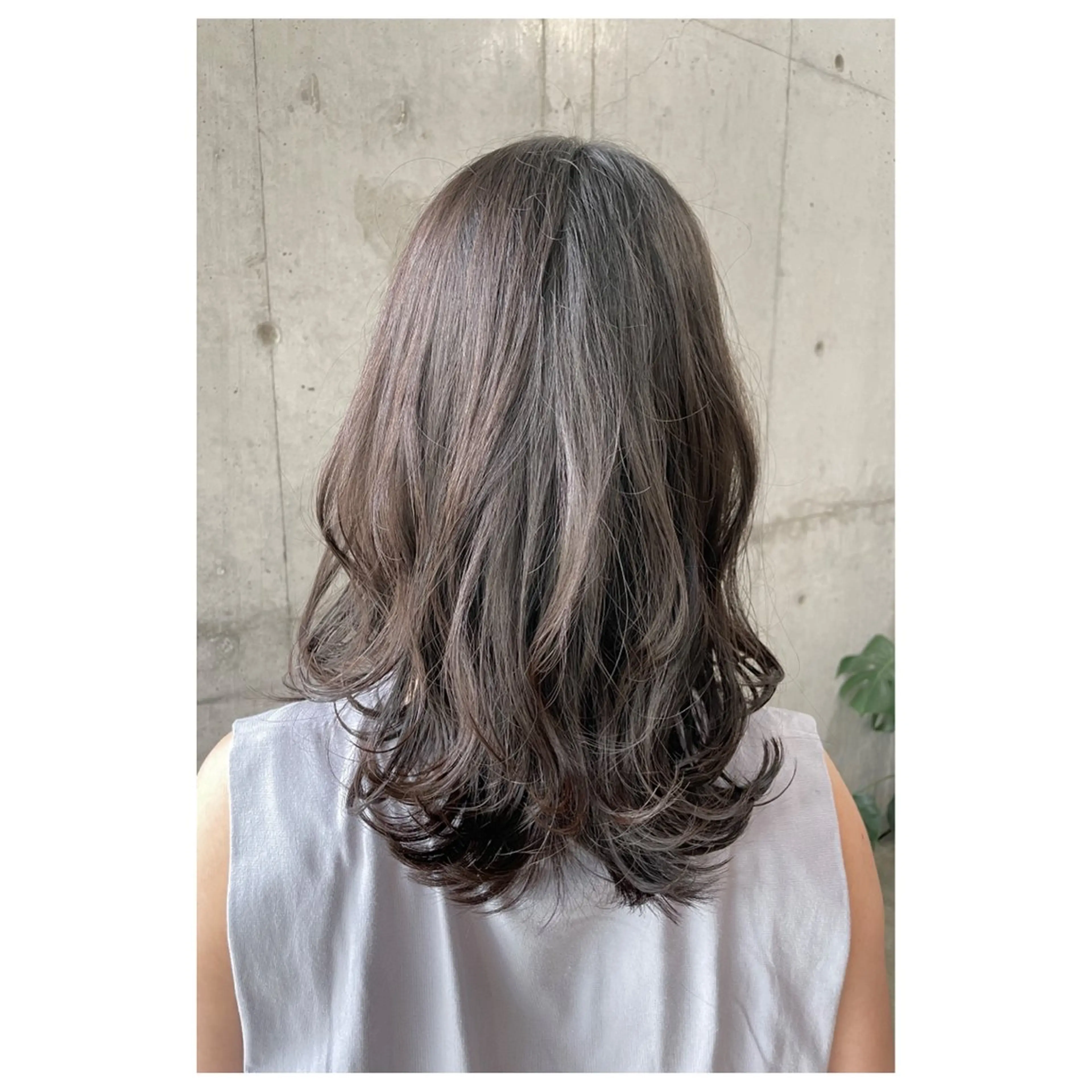 セミロング カラー パーマ ヘアアレンジ メンズ キッズ カット パーマ トリートメント TopStylist ✂︎ Azumaのヘアスタイル