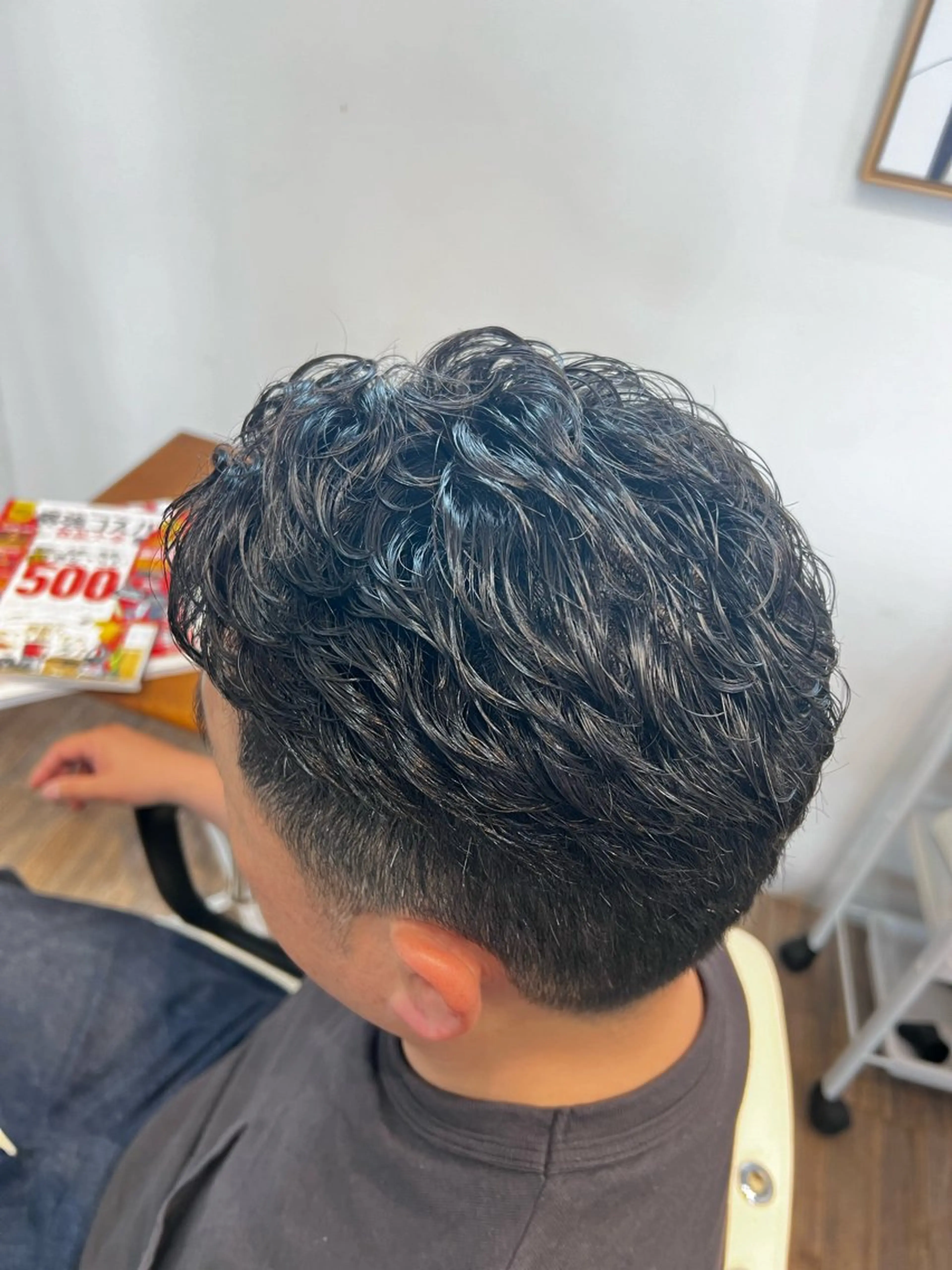 パーマ メンズ メンズパーマ 佐藤 茉実のヘアスタイル