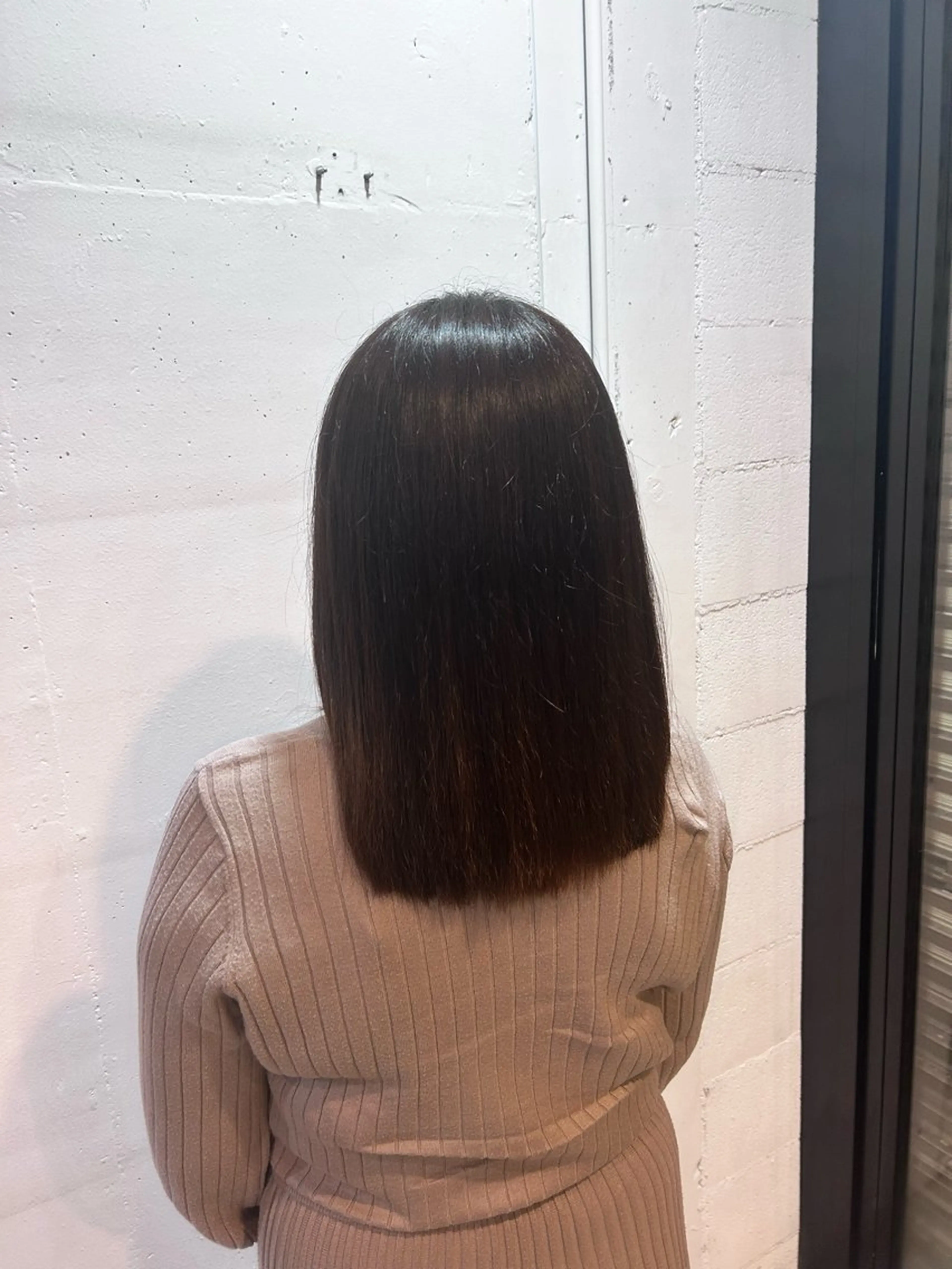 セミロング 津田 花望のヘアスタイル