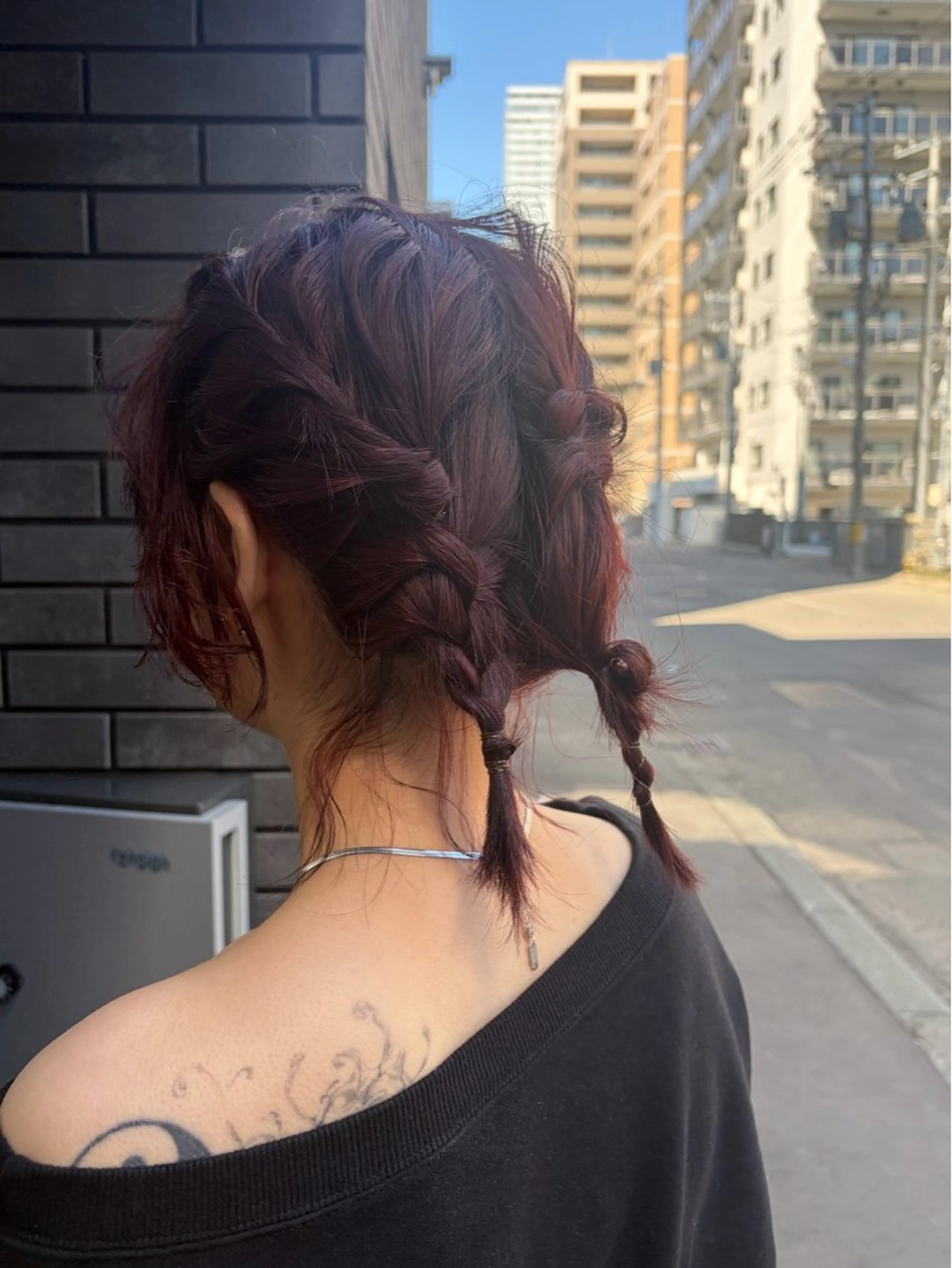 ミディアム くびれヘア 髪質改善 韓国風ヘア ヘアセット cana カナ/レイヤーカットのヘアスタイル