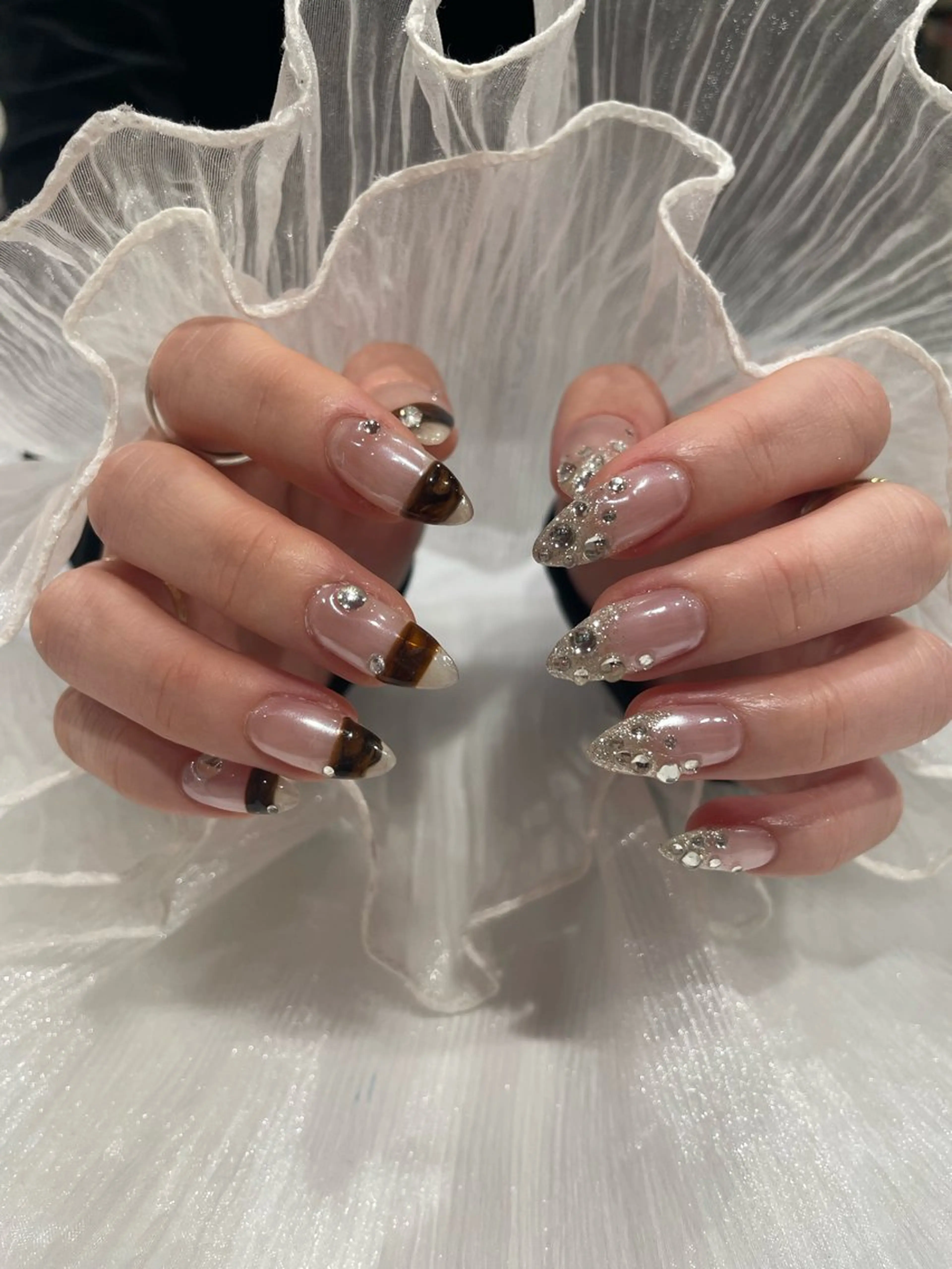 ネイル ‪るか/‪透明感 カラー/アレンジのヘアスタイル