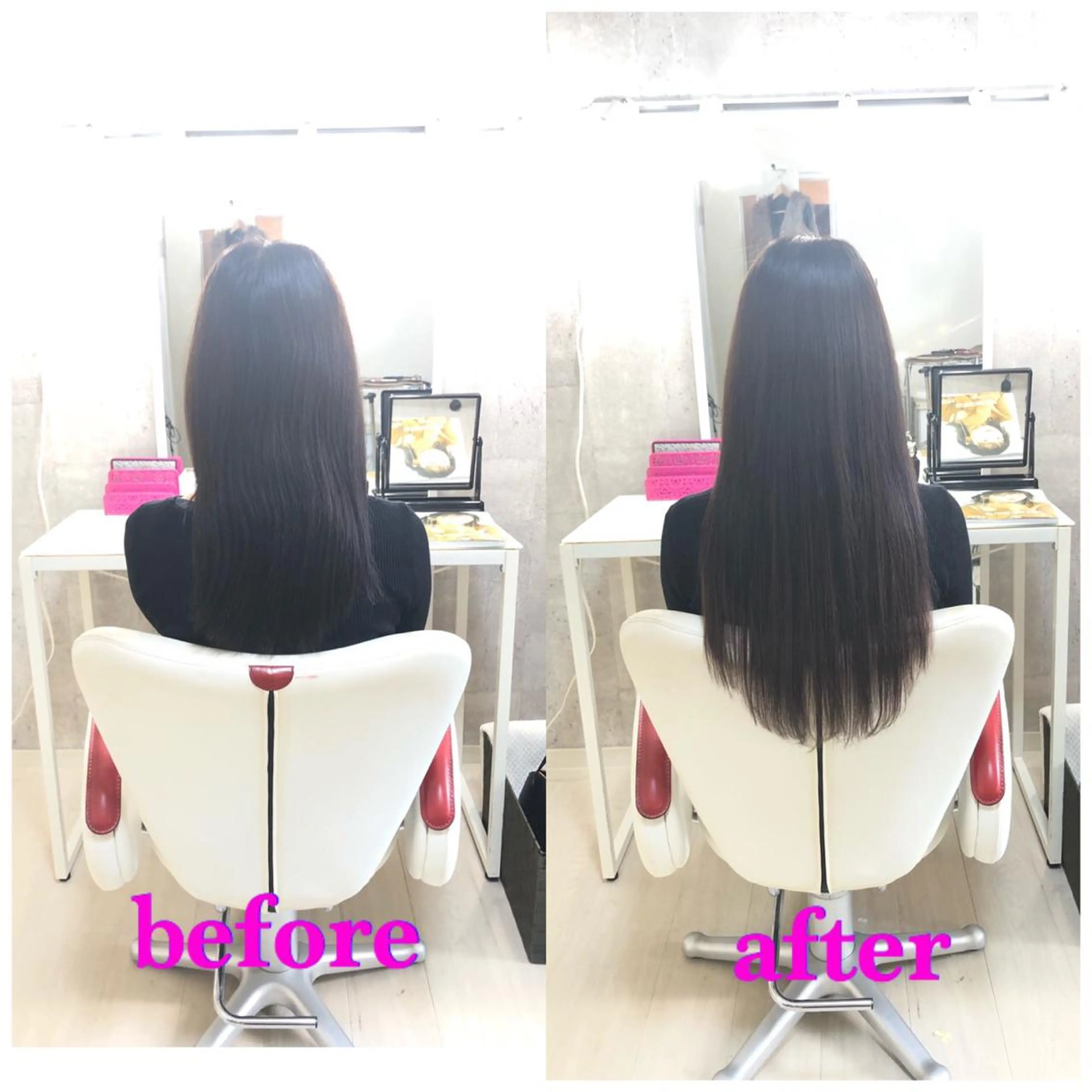 ロング エクステ 🌸ドレスアップ 心斎橋店🌸のヘアスタイル