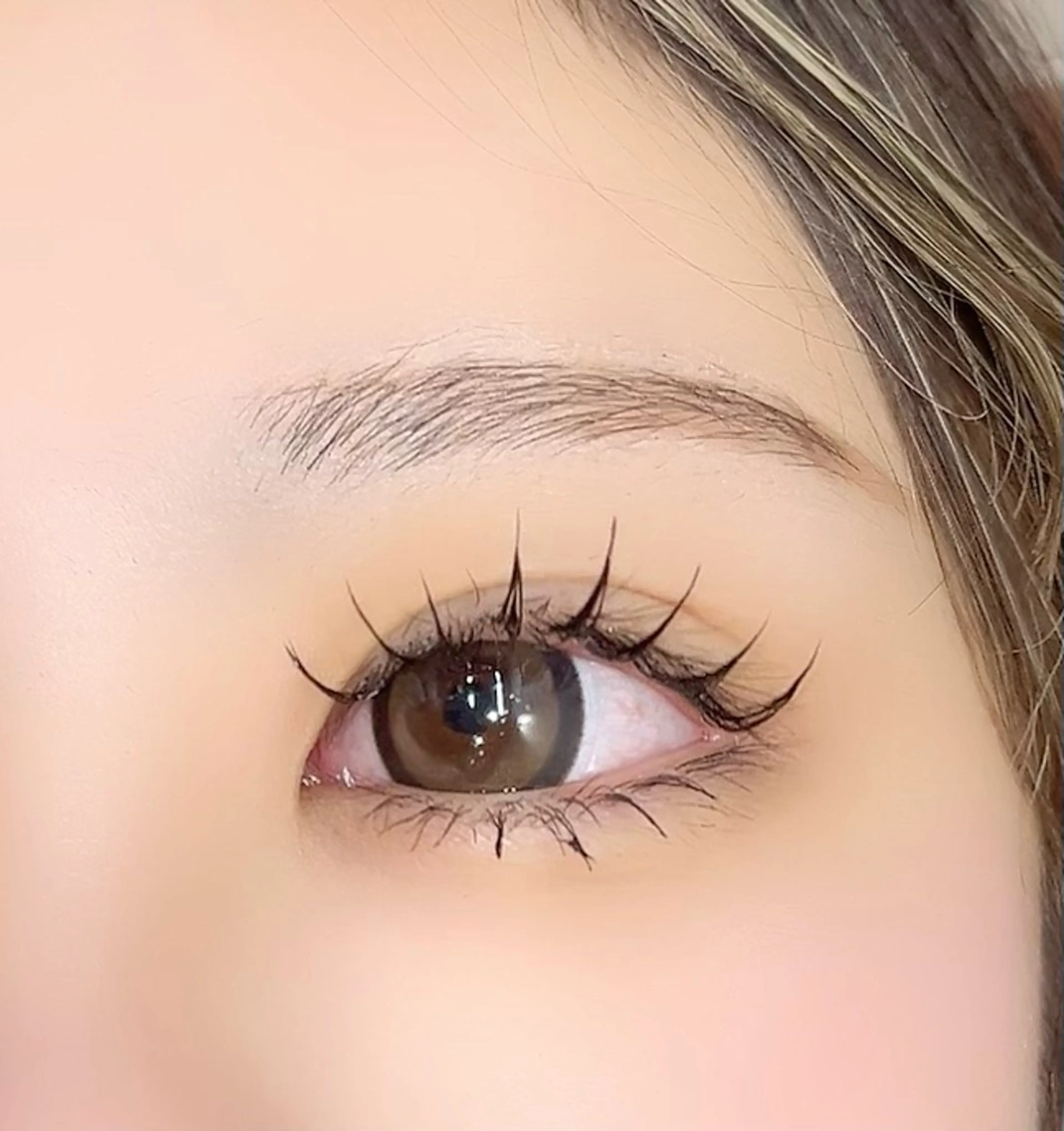 マツエク・マツパ フラットラッシュ FiｰNe八戸 三浦のマツエク・マツパデザイン