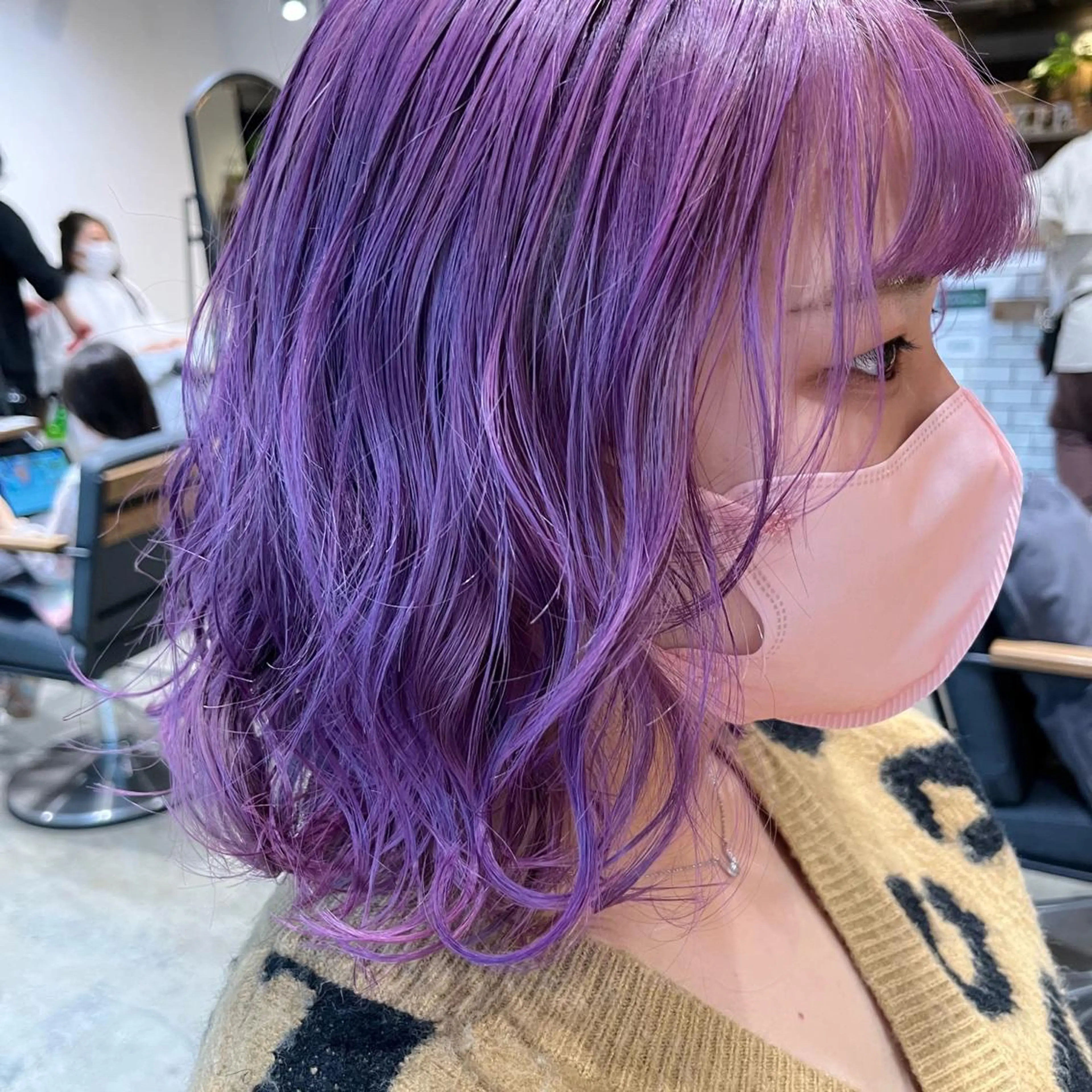 ショート カラー ブリーチ 🌷レイヤーカット/ フルキシオリ🌷のヘアスタイル