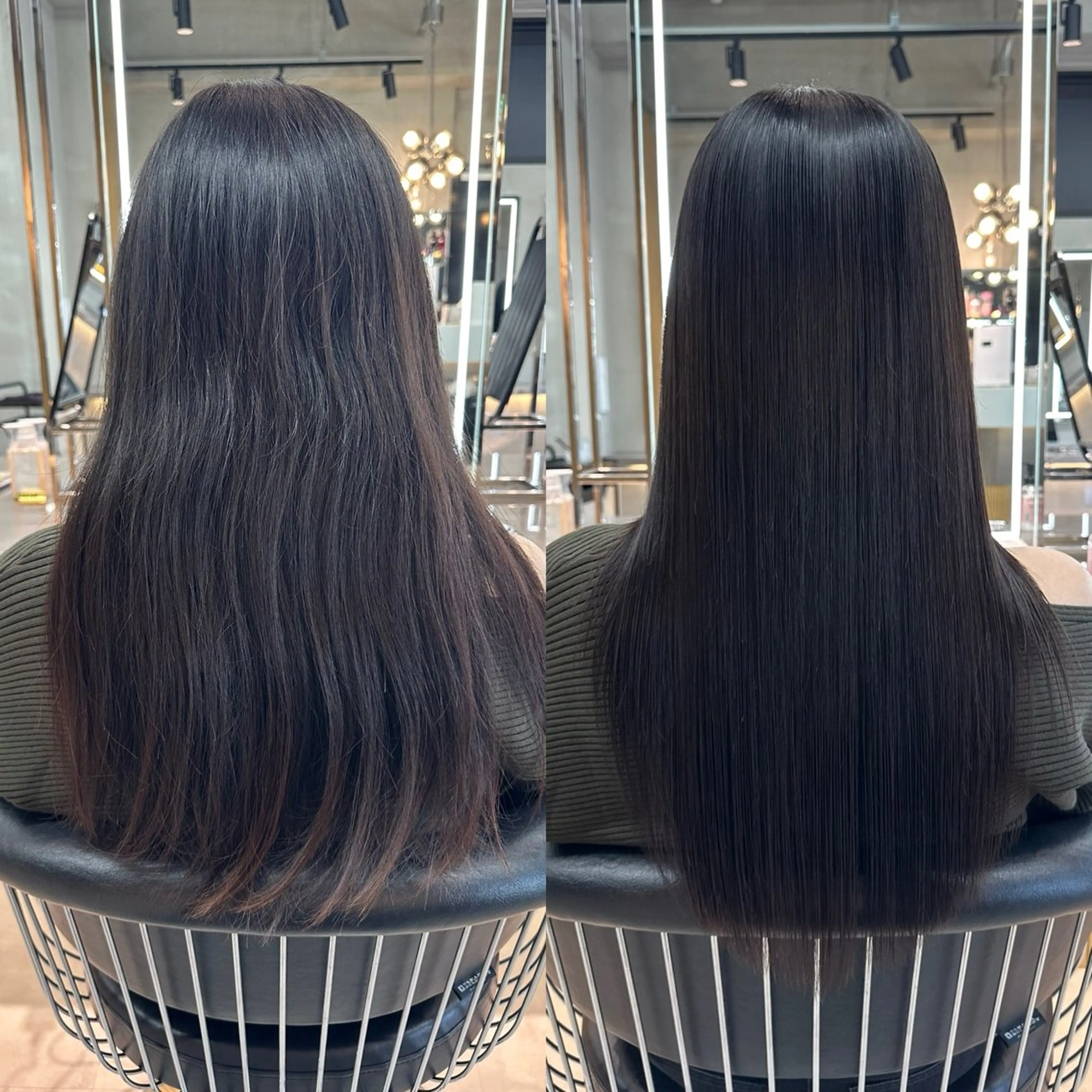ロング カット 縮毛矯正 トリートメント ✨髪質改善特化✨副 店長椎葉信乃介のヘアスタイル