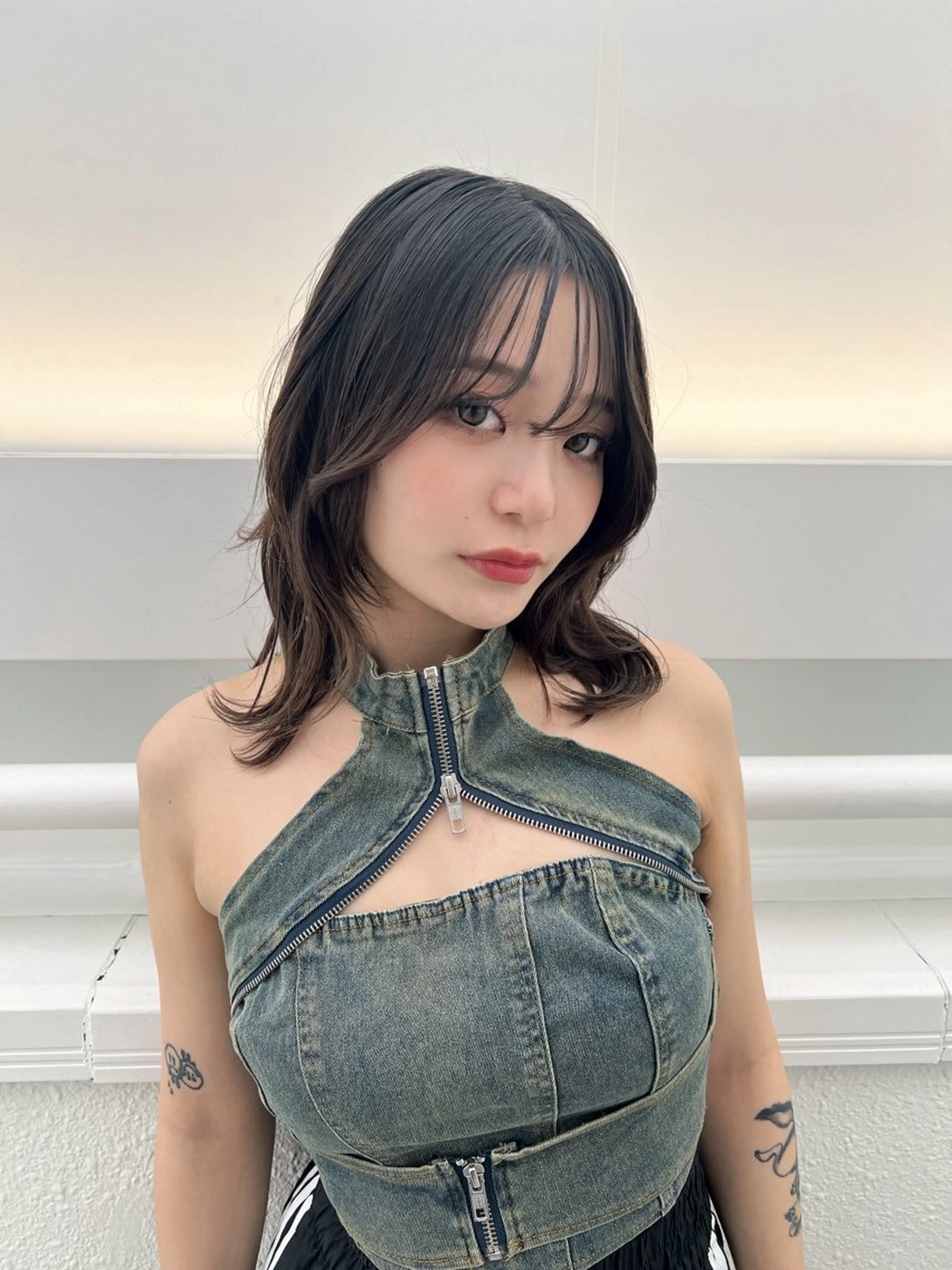 ミディアム カラー ヘアカラー トリートメント 💎透明感カラー特化 💎TAISEIのヘアスタイル