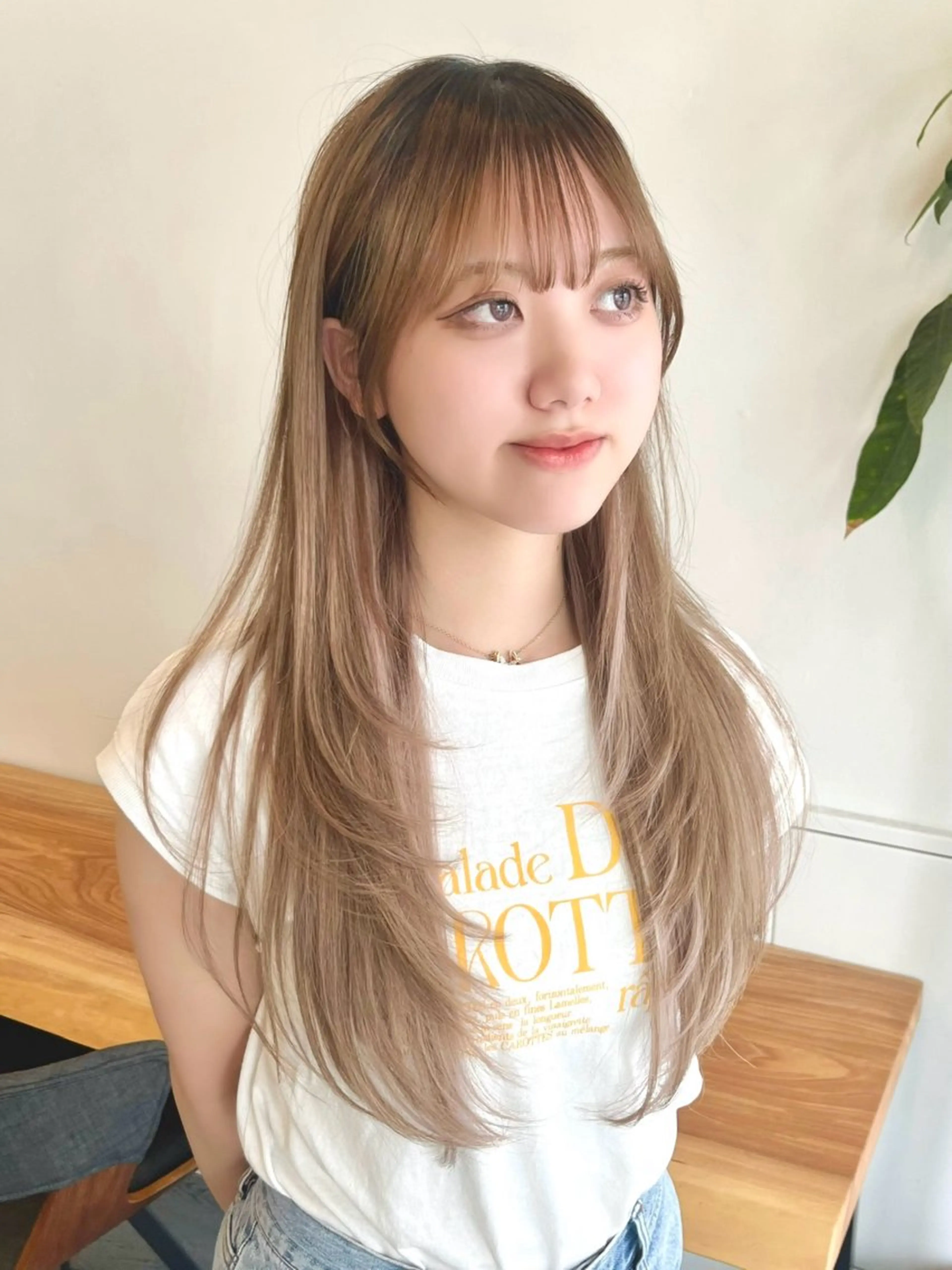 ロング 大西 れいやのヘアスタイル