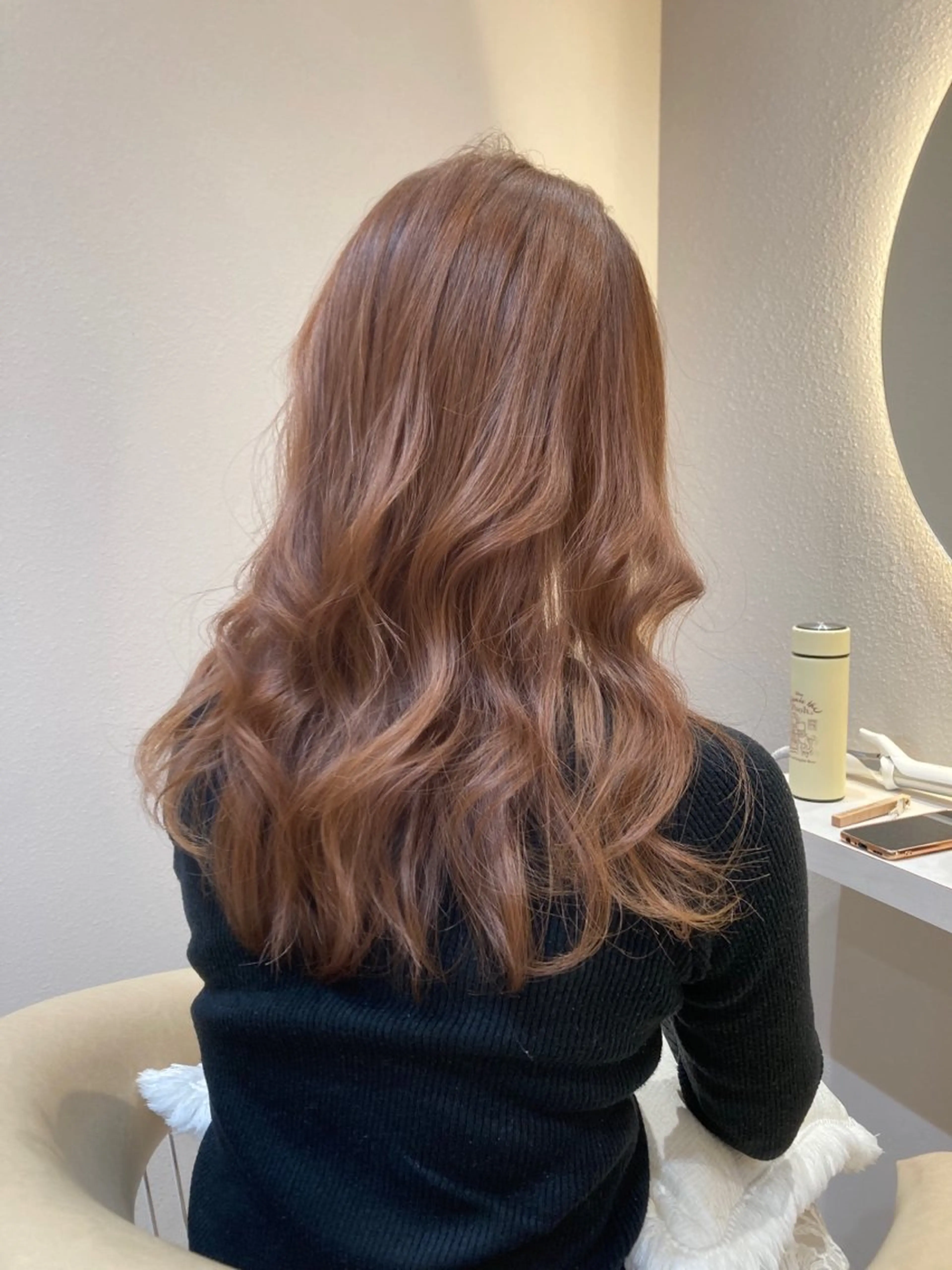 セミロング ヘアカラー トリートメント 🩵縮毛矯正・ボブ 岩原朋也🩵のヘアスタイル