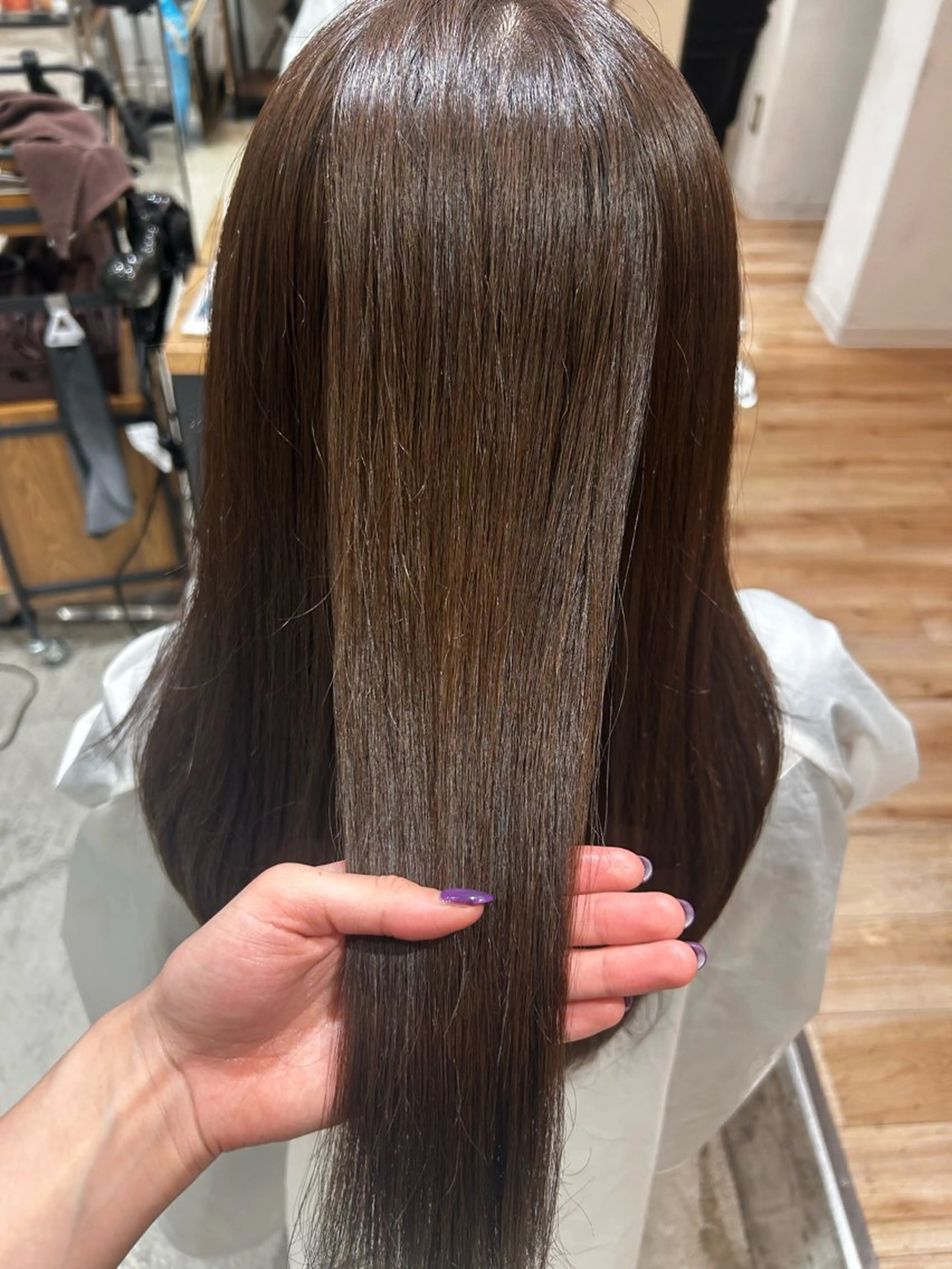 ロング カラー ヘアカラー 💜🦋AIRI /カラー🦋💜のヘアスタイル