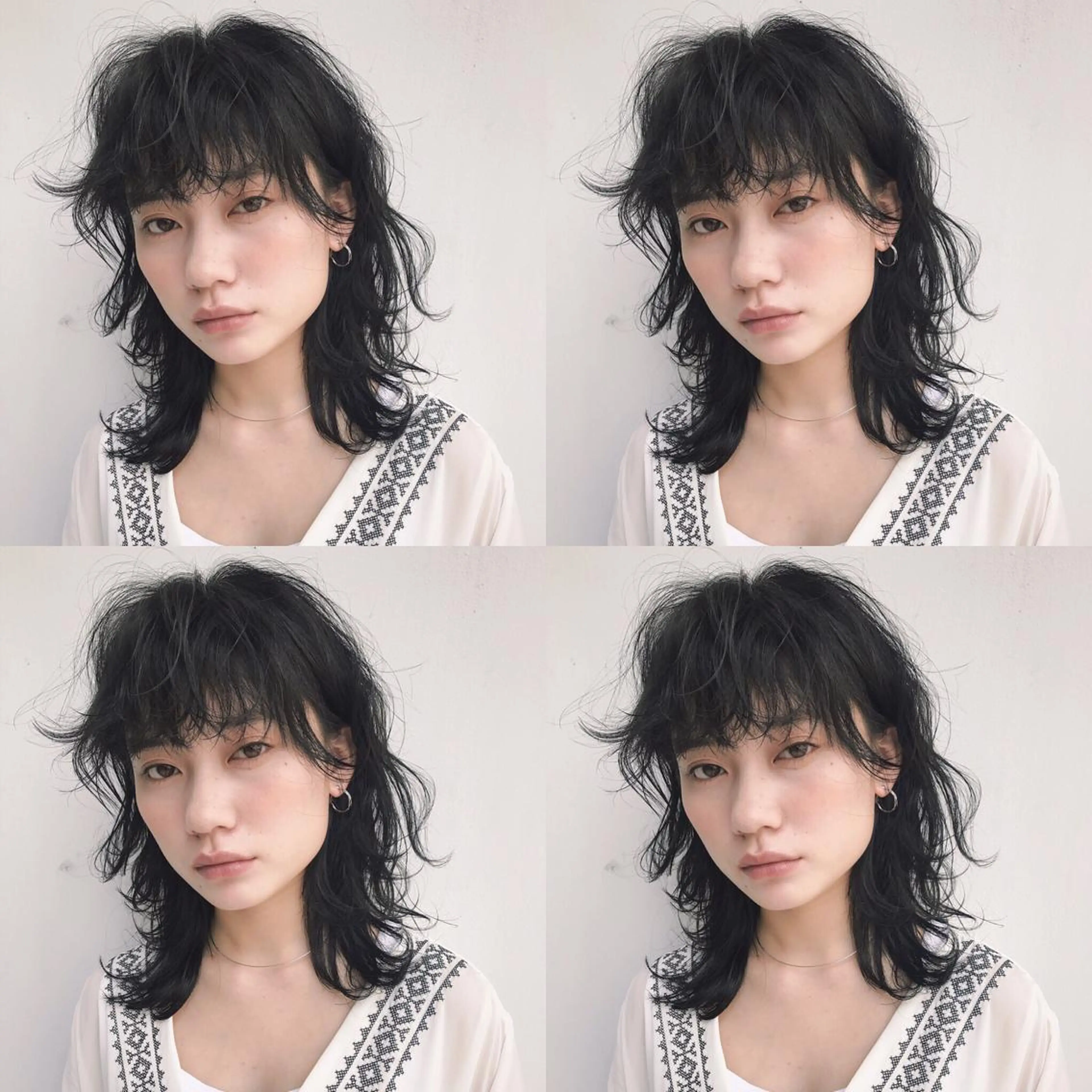 ミディアム パーマ ヘアアレンジ ミディアムパーマ GOTODAY SHAiRE   SALON　青山所属・松田 亮葉のヘアスタイル
